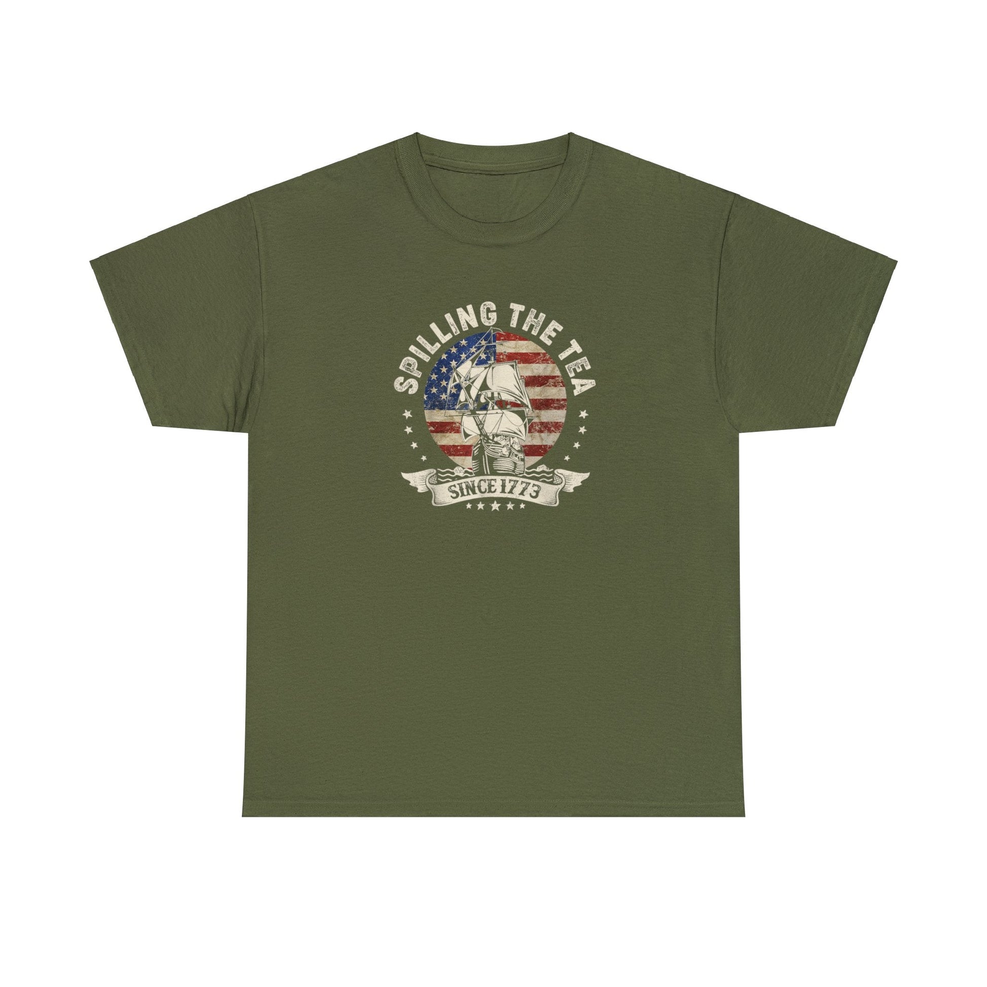 Spilling the Tea Since 1773 Classic Unisex T-Shirt - PatriotDepot.com