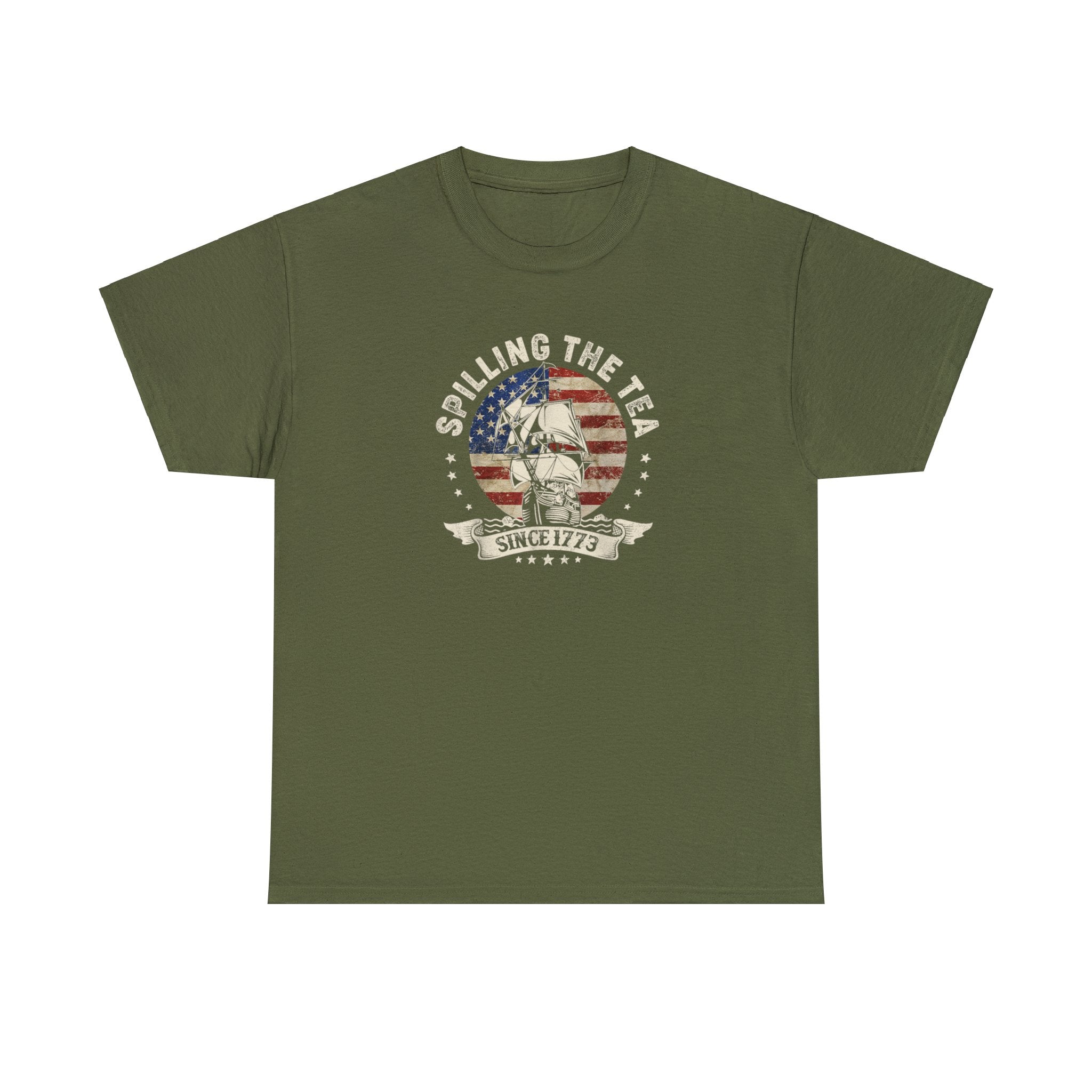 Spilling the Tea Since 1773 Classic Unisex T-Shirt - PatriotDepot.com