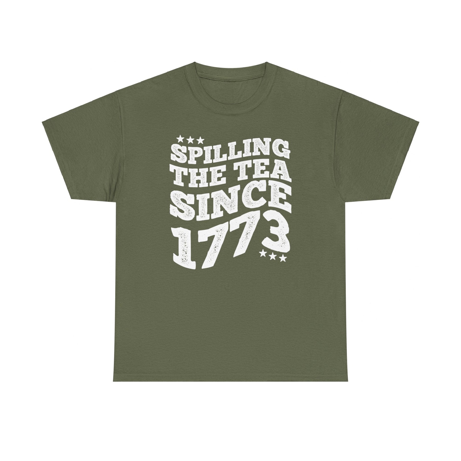 Spilling The Tea Since 1773 T-Shirt - PatriotDepot.com