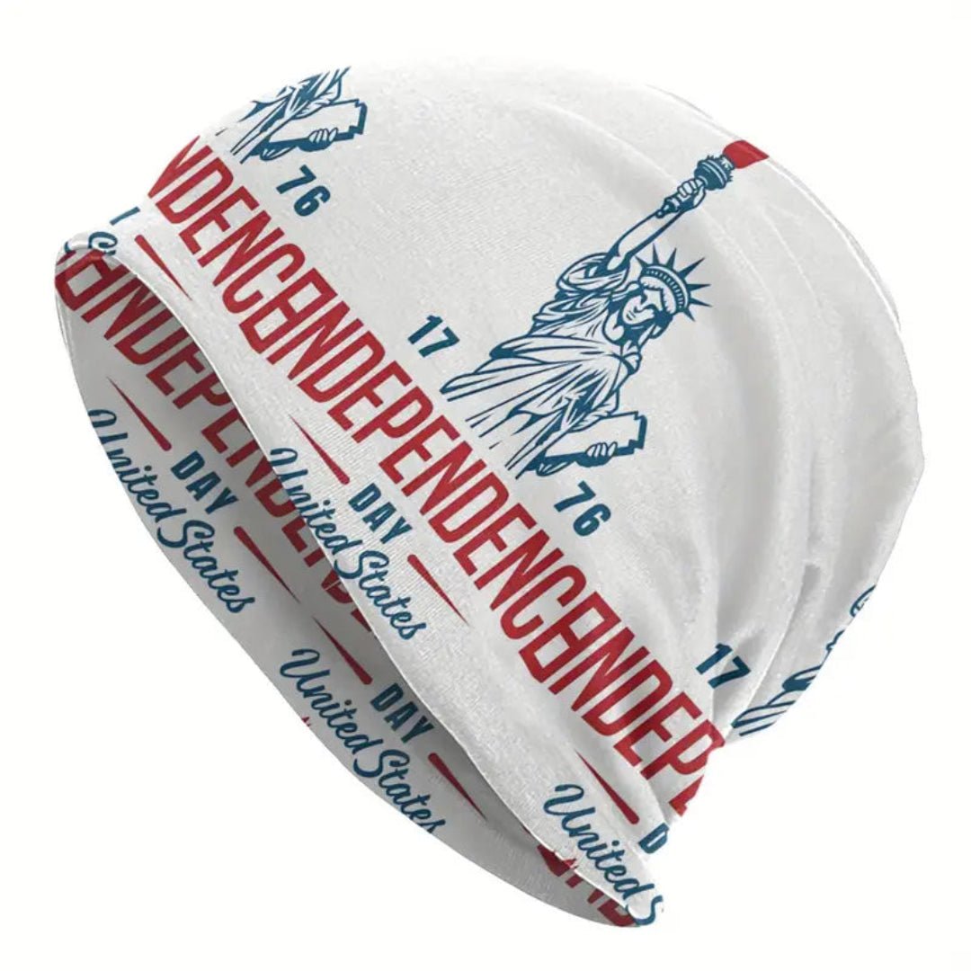Spirit of ’76 Statue of Liberty Skull Knit Beanie - PatriotDepot.com