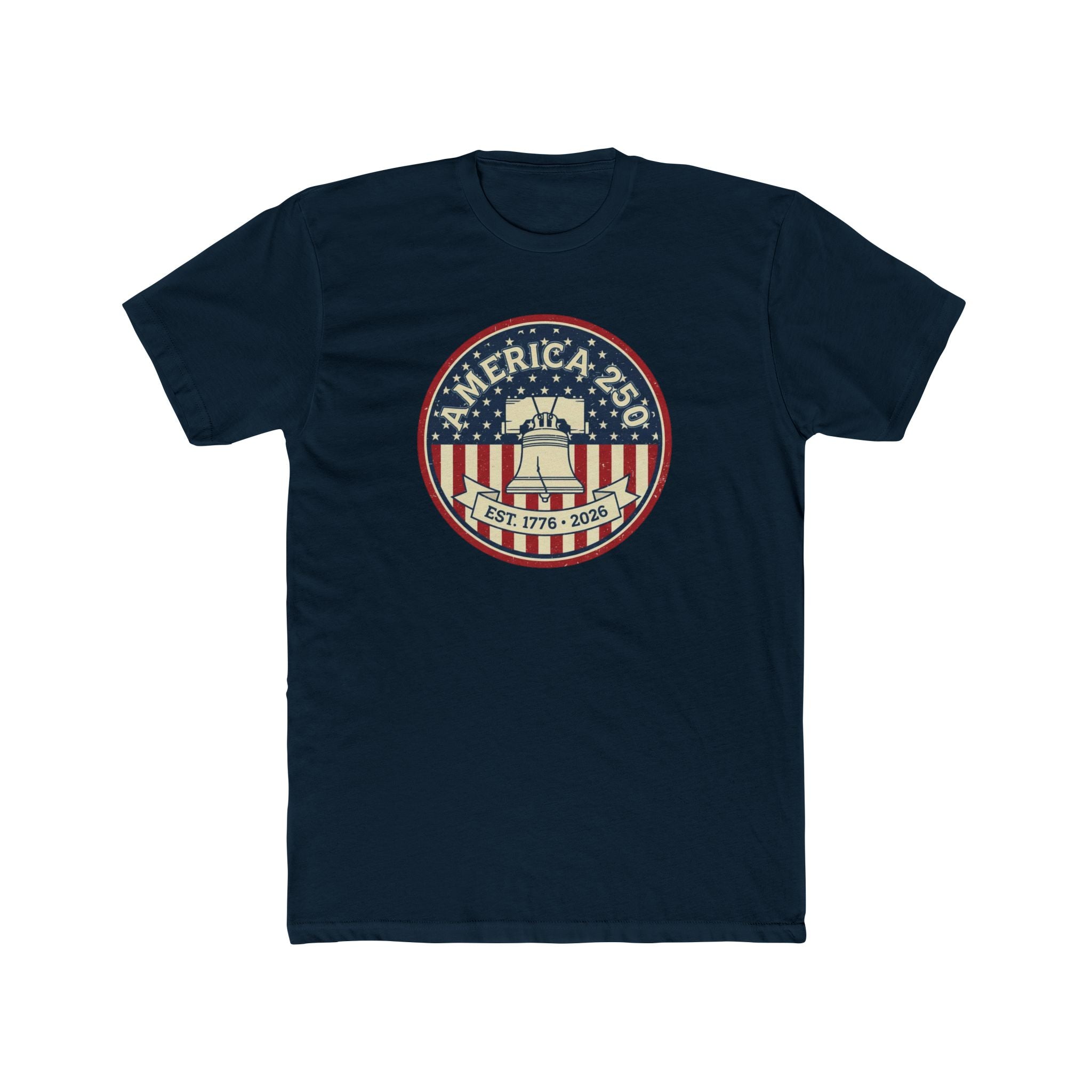 Stars, Stripes, and Liberty: The Official 1776–2026 America’s 250th Celebration T-Shirt - PatriotDepot.com