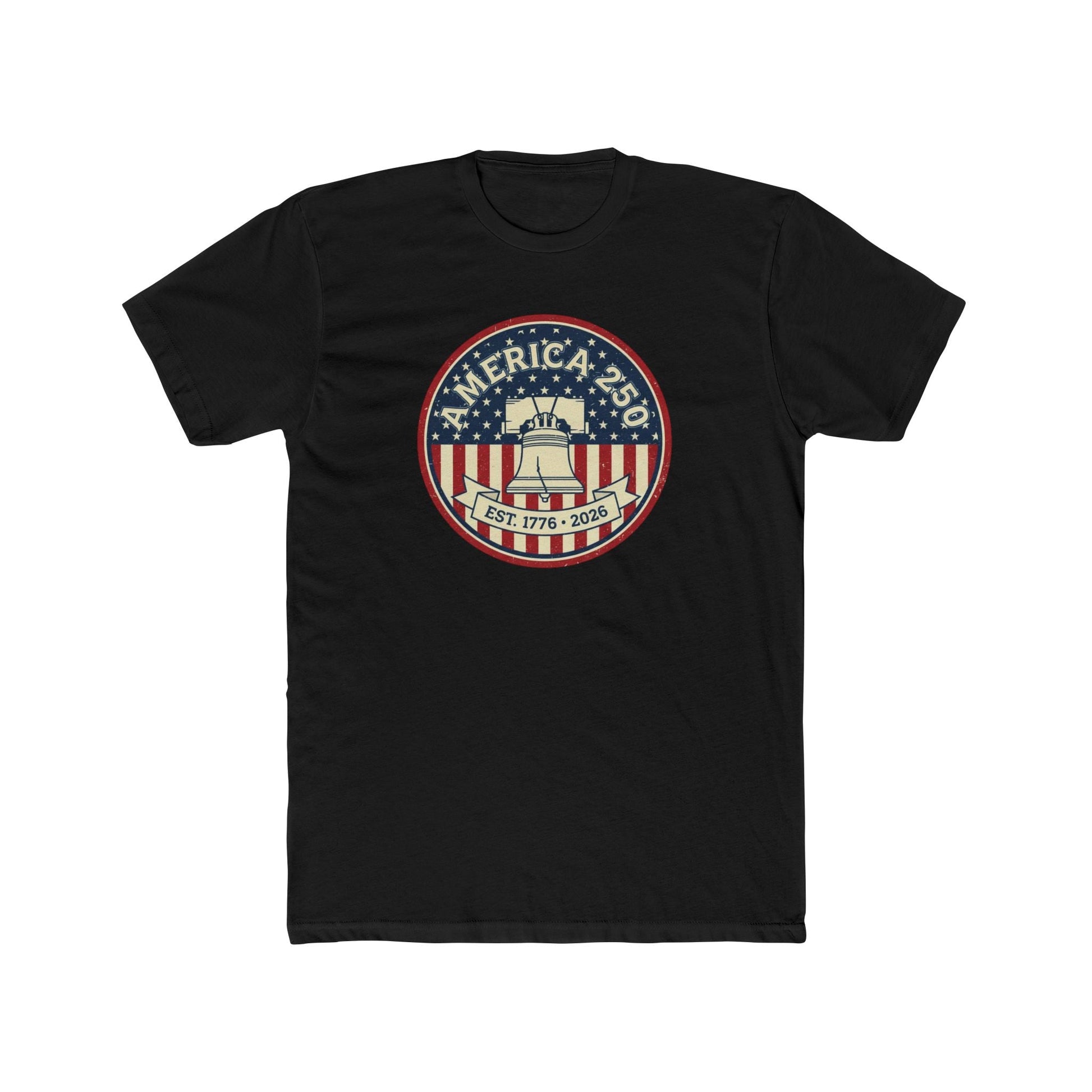 Stars, Stripes, and Liberty: The Official 1776–2026 America’s 250th Celebration T-Shirt - PatriotDepot.com