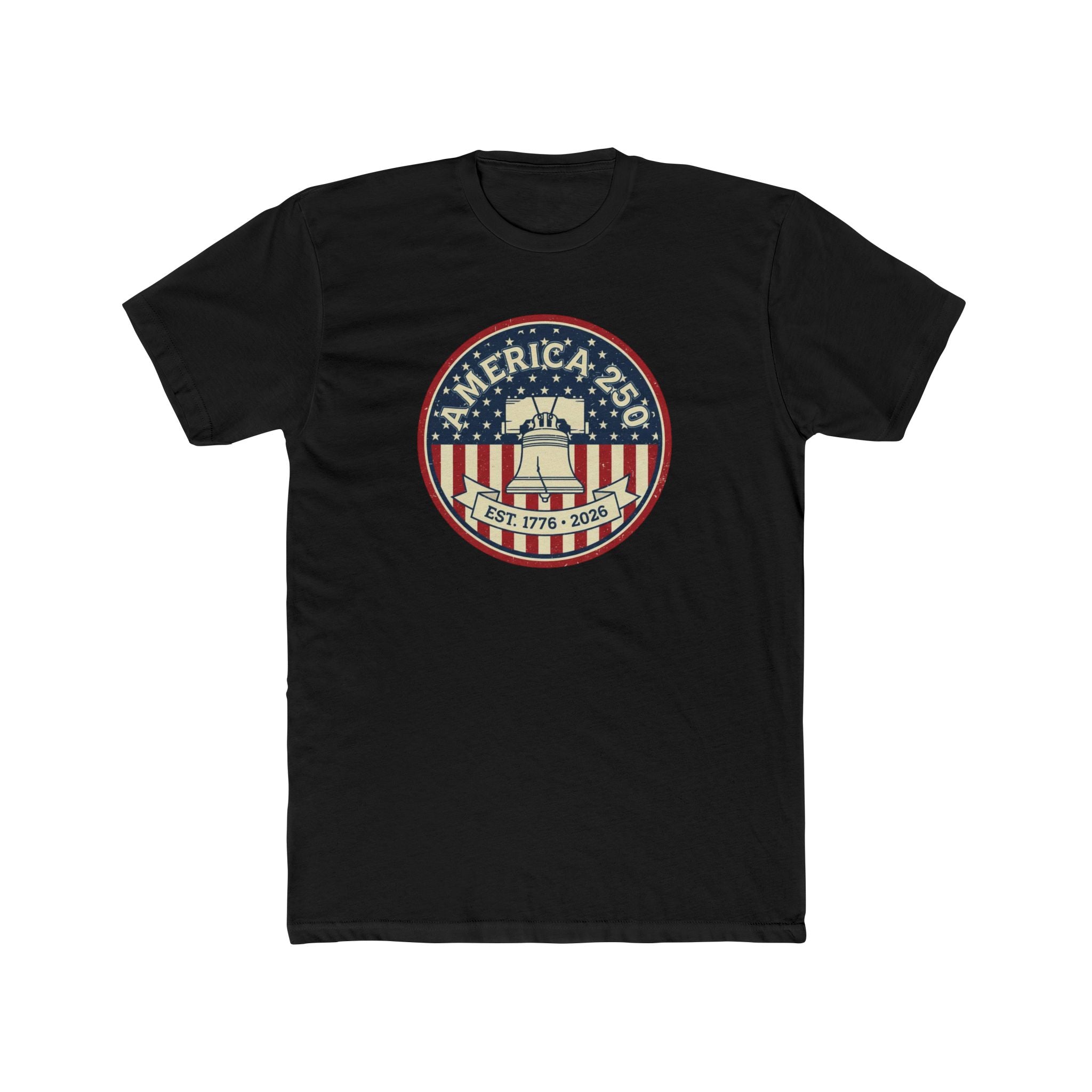 Stars, Stripes, and Liberty: The Official 1776–2026 America’s 250th Celebration T-Shirt - PatriotDepot.com