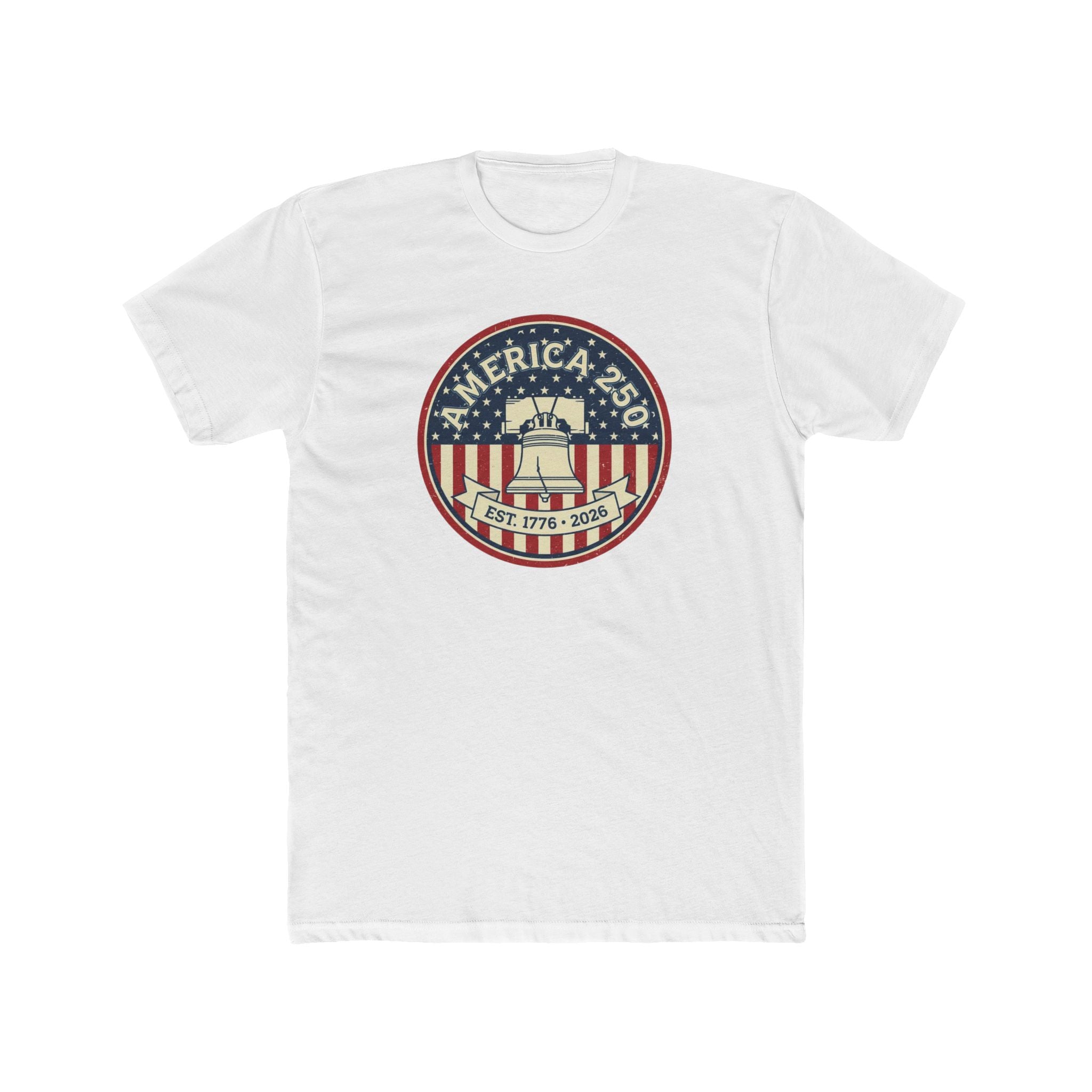 Stars, Stripes, and Liberty: The Official 1776–2026 America’s 250th Celebration T-Shirt - PatriotDepot.com