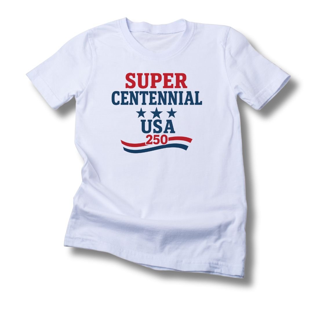 Super Centennial USA 250th Anniversary T-Shirt - PatriotDepot.com