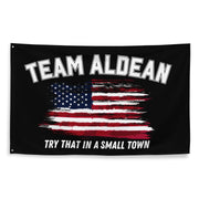 Team Aldean "Try that in a small town" Flag - PatriotDepot.com
