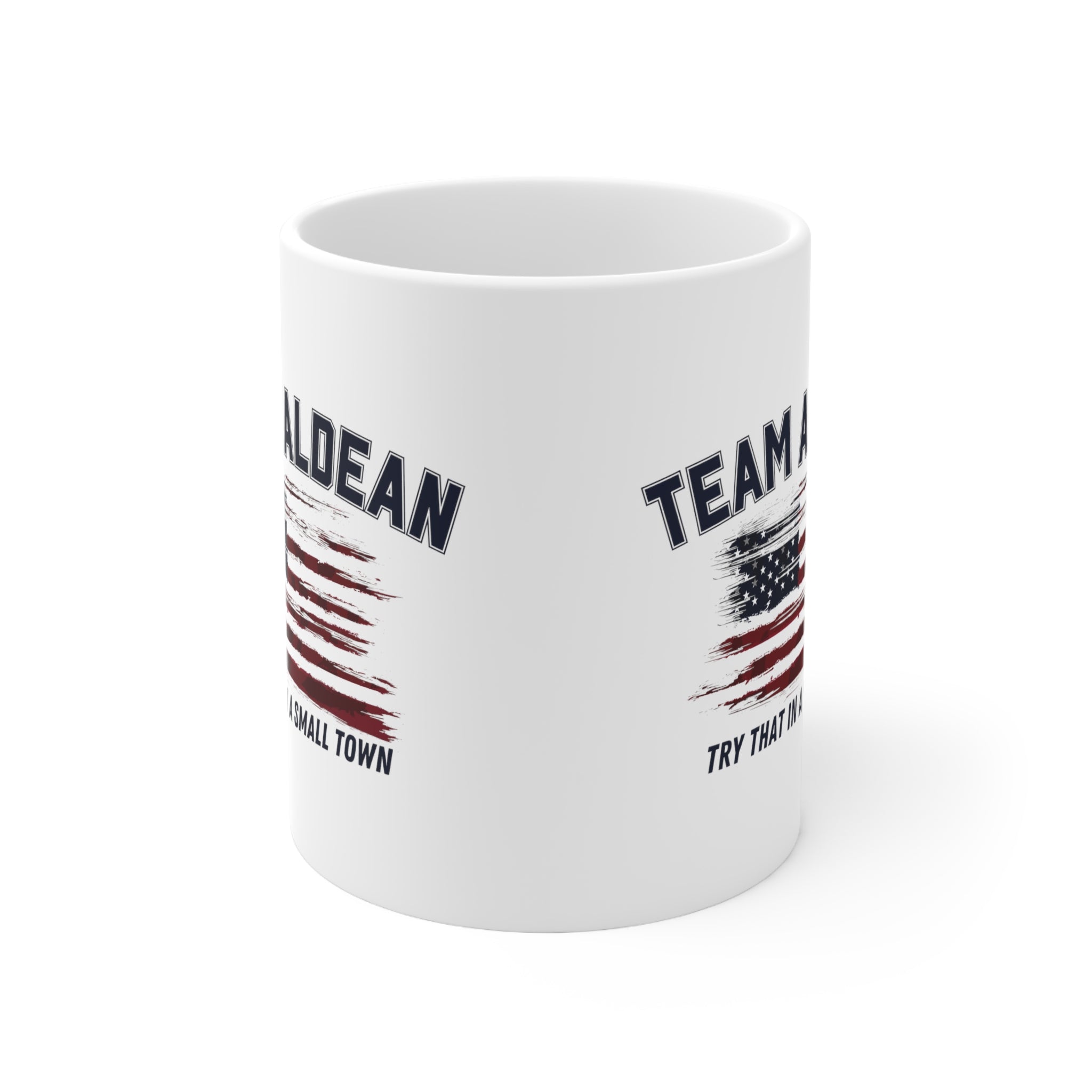 Team Aldean "Try that in a small town" Mug - PatriotDepot.com