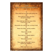 Ten Commandments Vertical Banner Flag 5'x3' - PatriotDepot.com