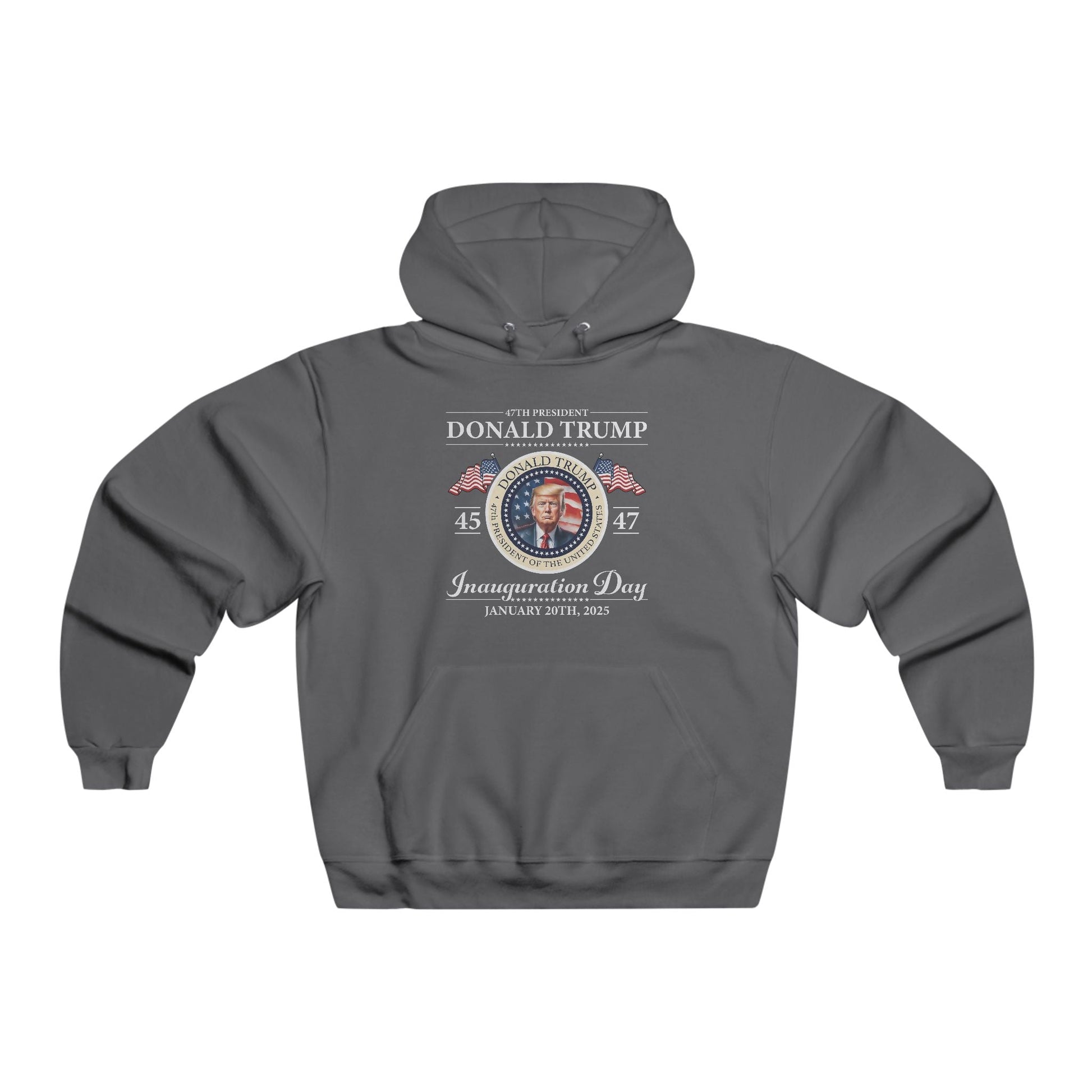The 47th President of the United States Donald J. Trump Inauguration Hoodie - PatriotDepot.com