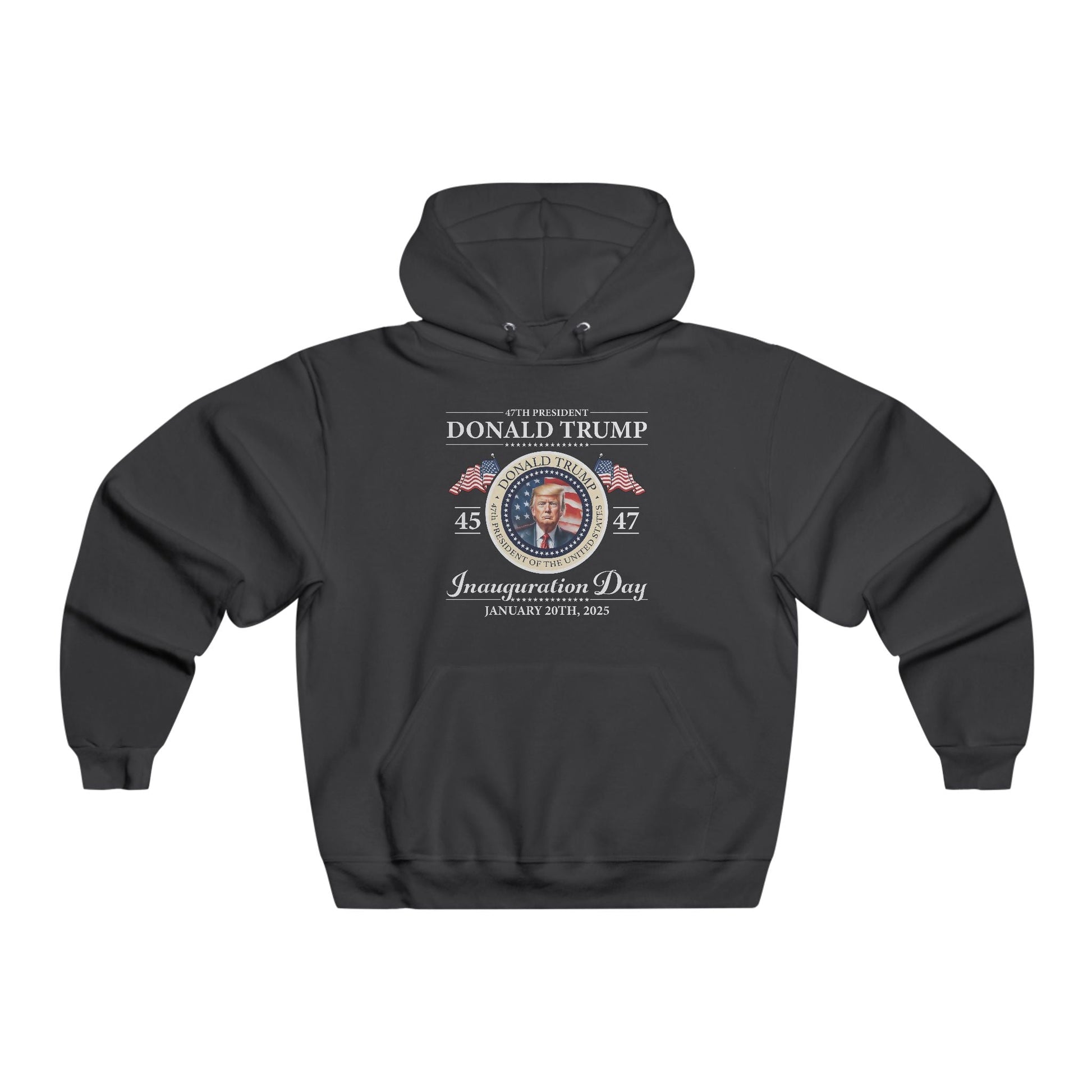 The 47th President of the United States Donald J. Trump Inauguration Hoodie - PatriotDepot.com