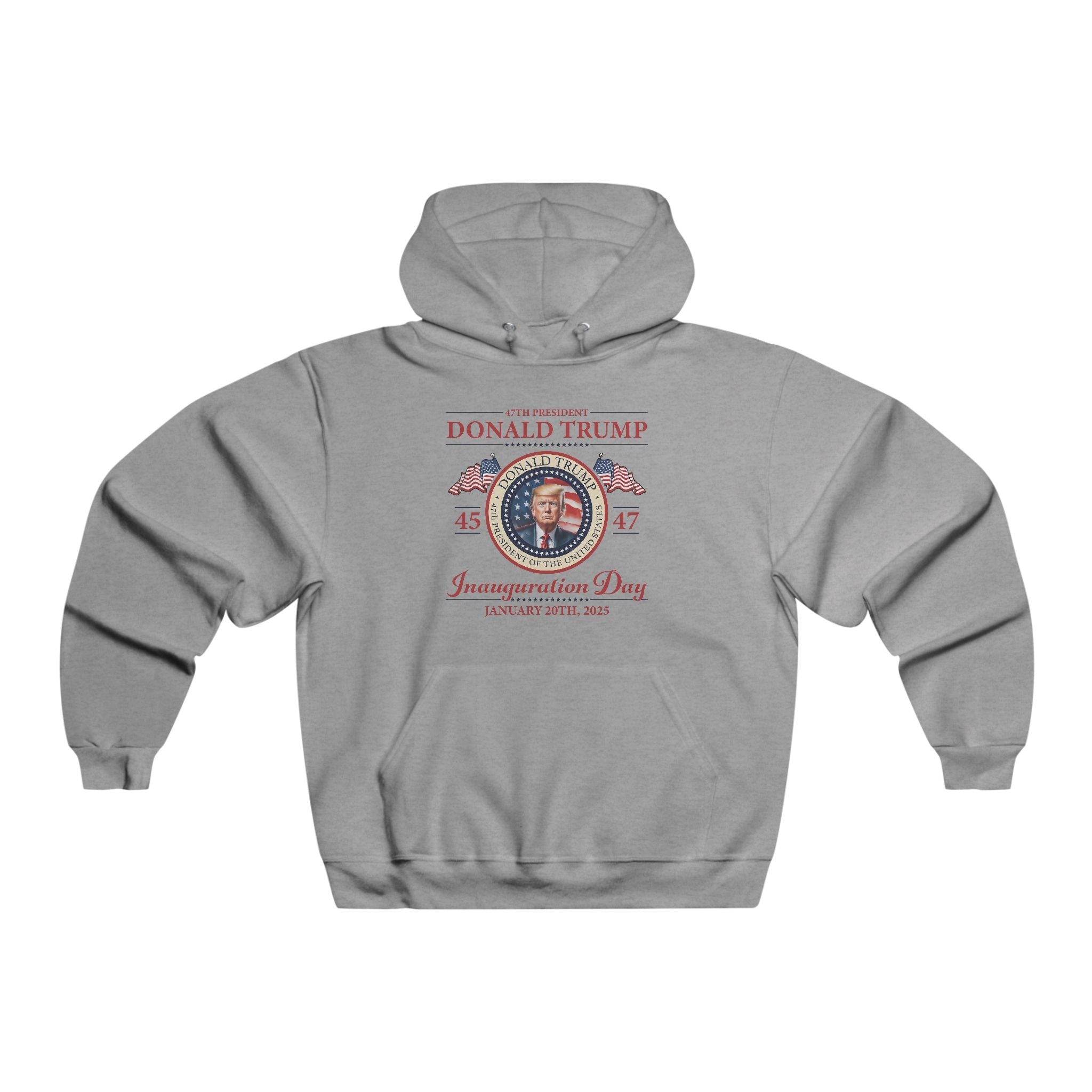 The 47th President of the United States Donald J. Trump Inauguration Hoodie - PatriotDepot.com