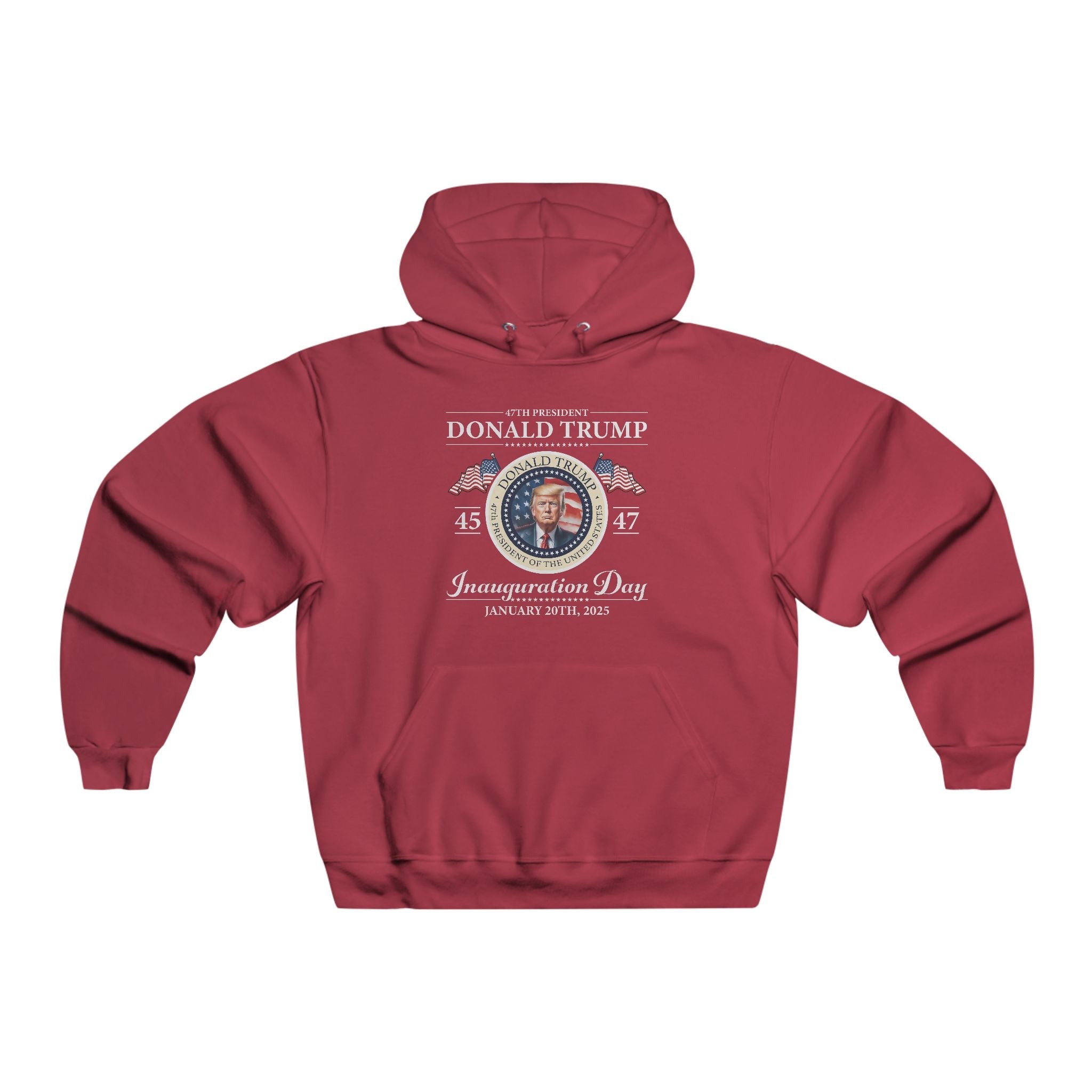 The 47th President of the United States Donald J. Trump Inauguration Hoodie - PatriotDepot.com