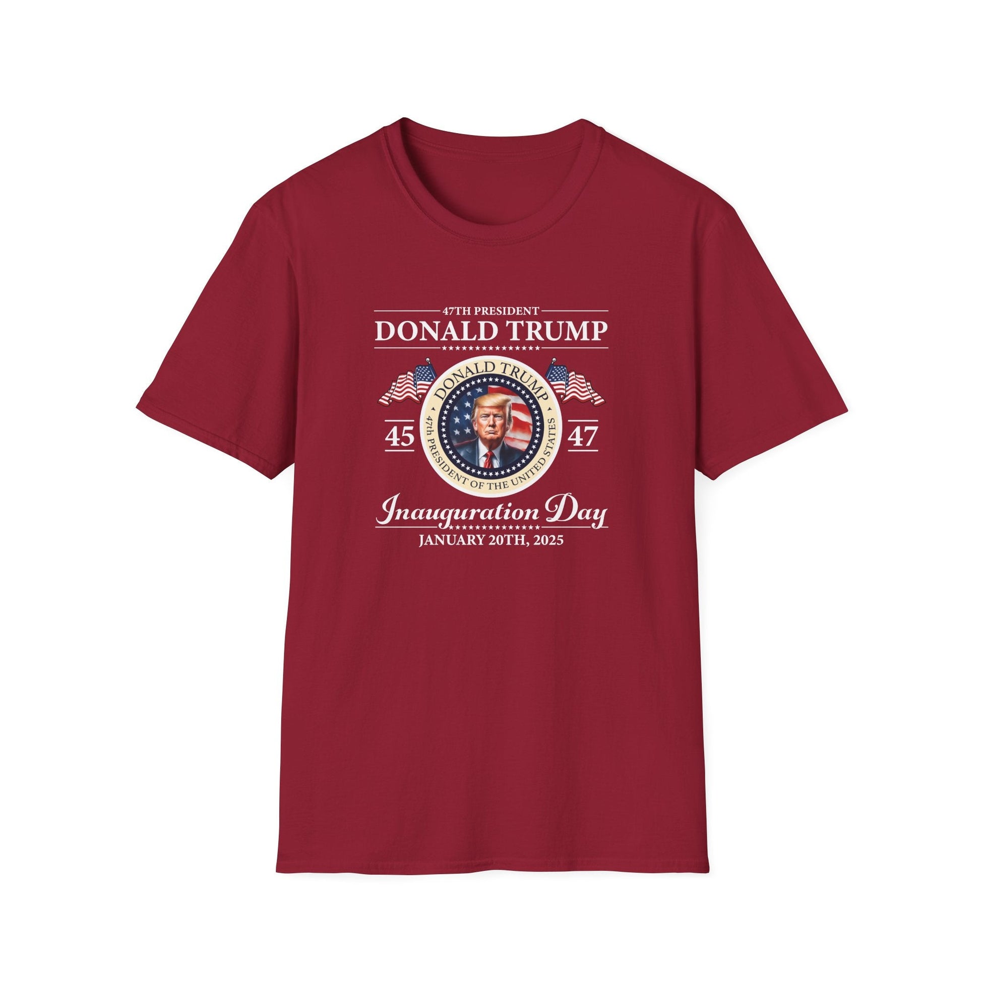 The 47th President of the United States Donald J. Trump Inauguration T-Shirt - PatriotDepot.com