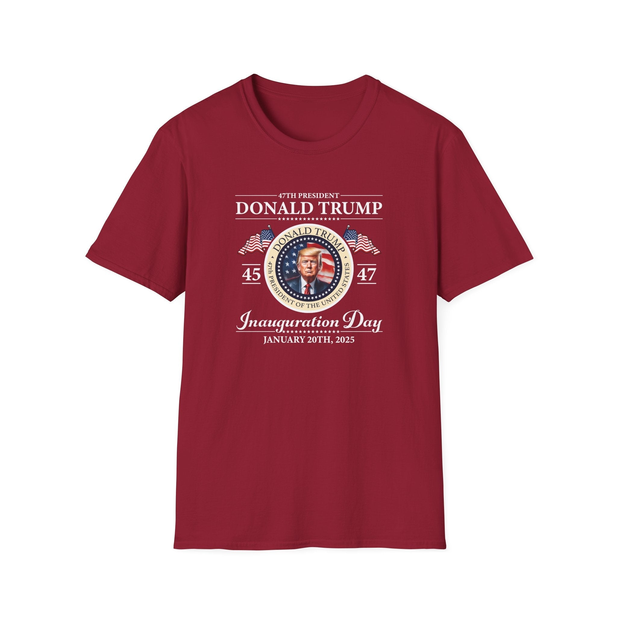 The 47th President of the United States Donald J. Trump Inauguration T-Shirt - PatriotDepot.com