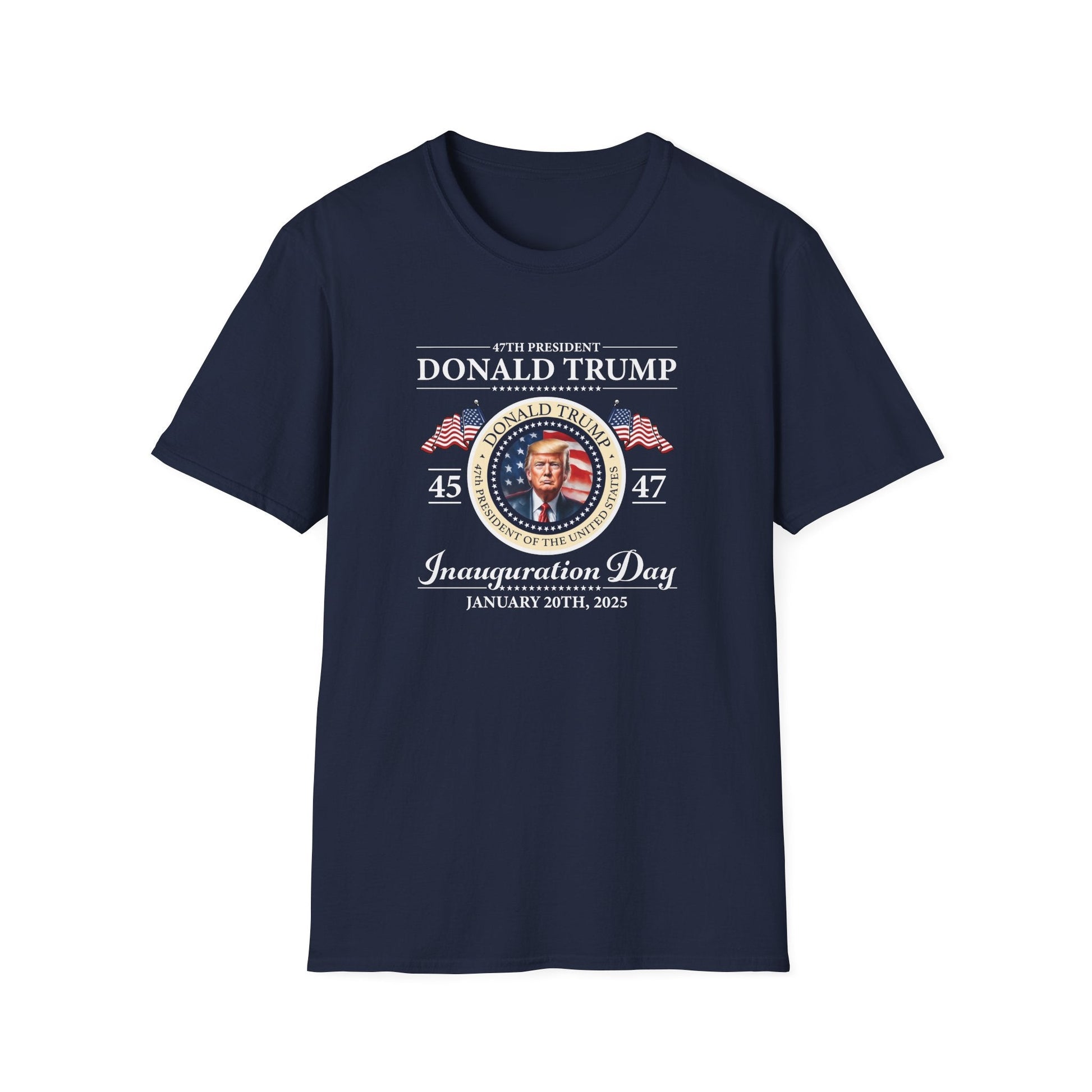 The 47th President of the United States Donald J. Trump Inauguration T-Shirt - PatriotDepot.com