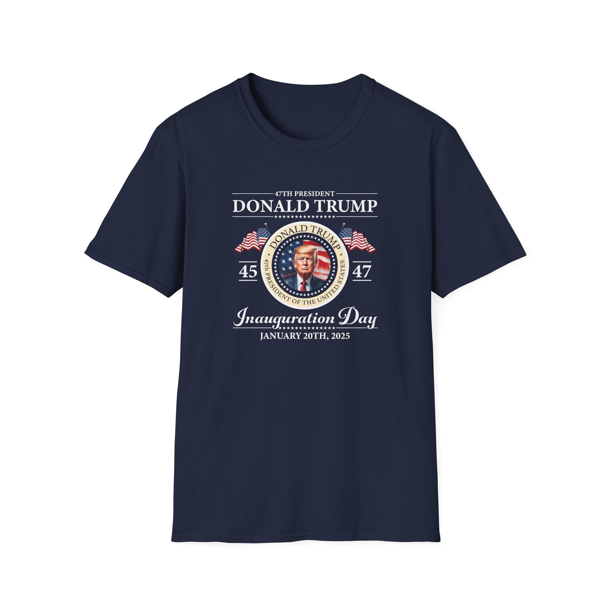The 47th President of the United States Donald J. Trump Inauguration T-Shirt - PatriotDepot.com