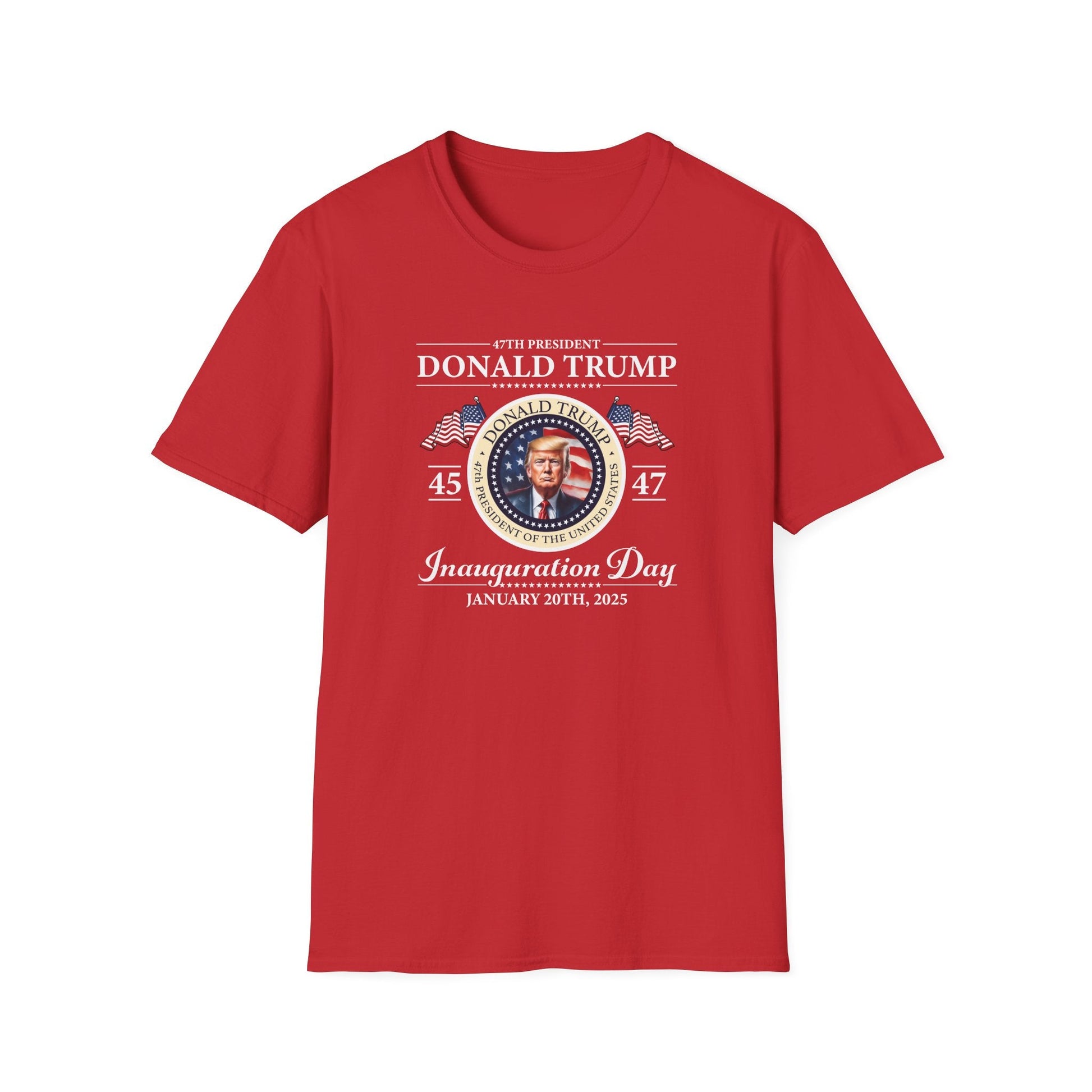 The 47th President of the United States Donald J. Trump Inauguration T-Shirt - PatriotDepot.com