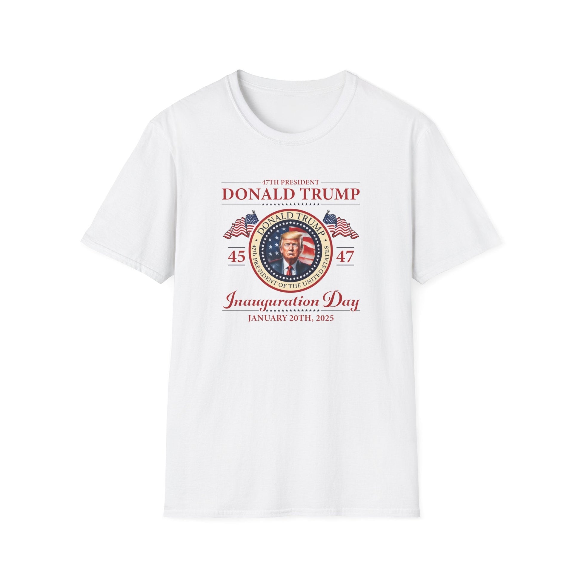 The 47th President of the United States Donald J. Trump Inauguration T-Shirt - PatriotDepot.com