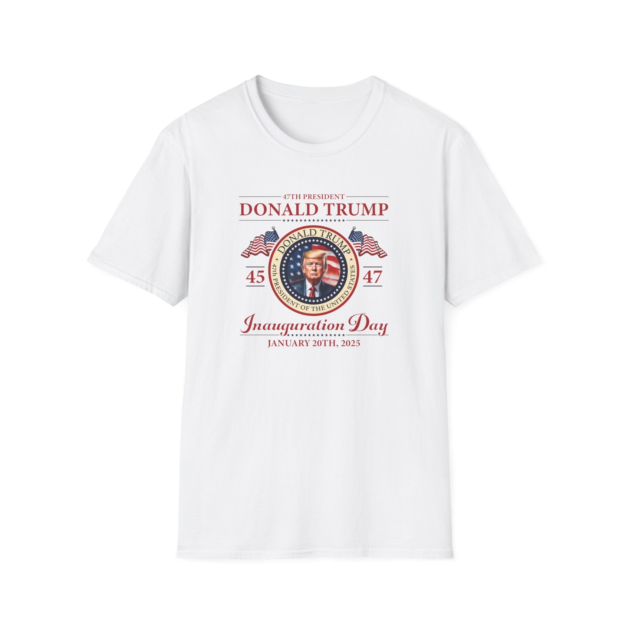 The 47th President of the United States Donald J. Trump Inauguration T-Shirt - PatriotDepot.com