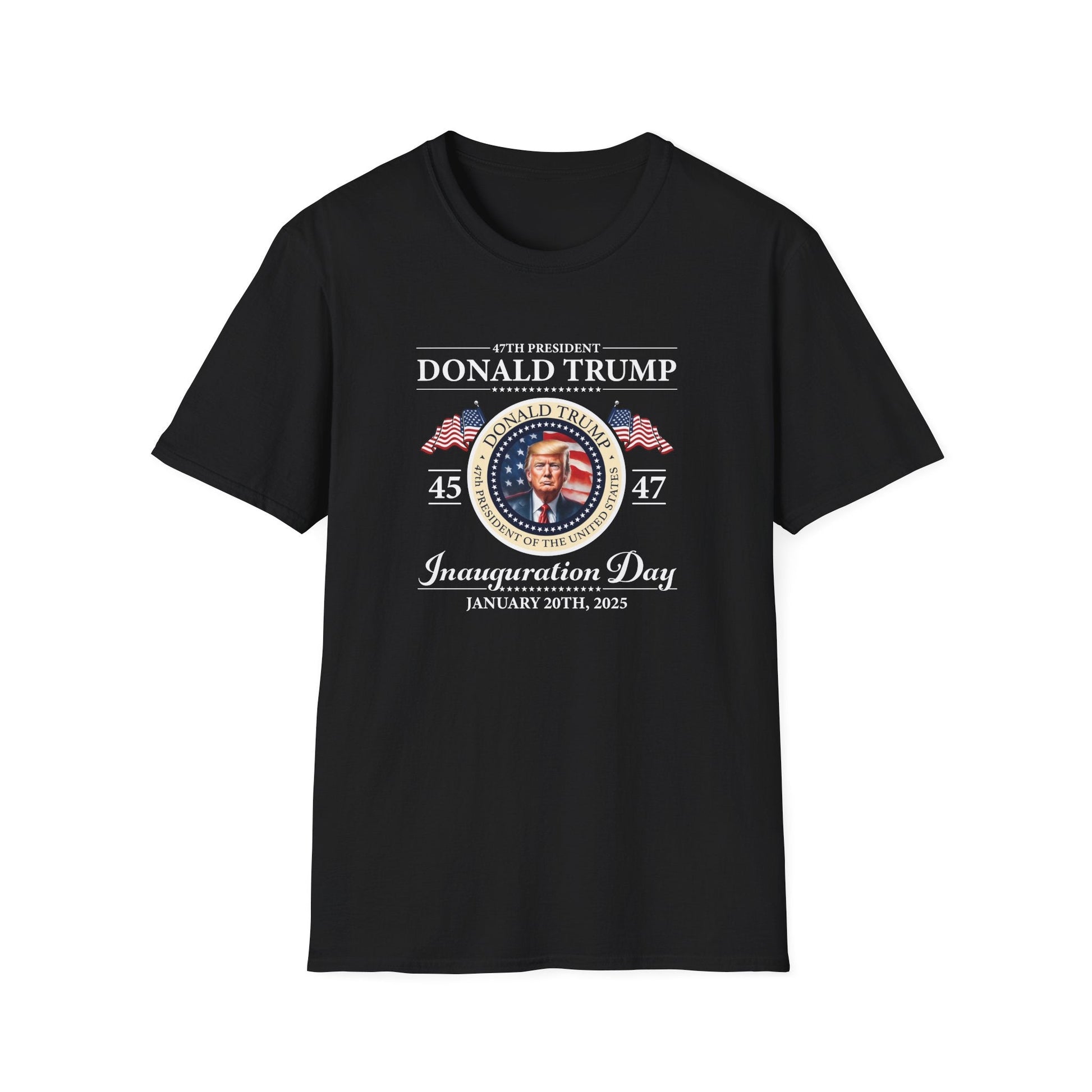 The 47th President of the United States Donald J. Trump Inauguration T-Shirt - PatriotDepot.com