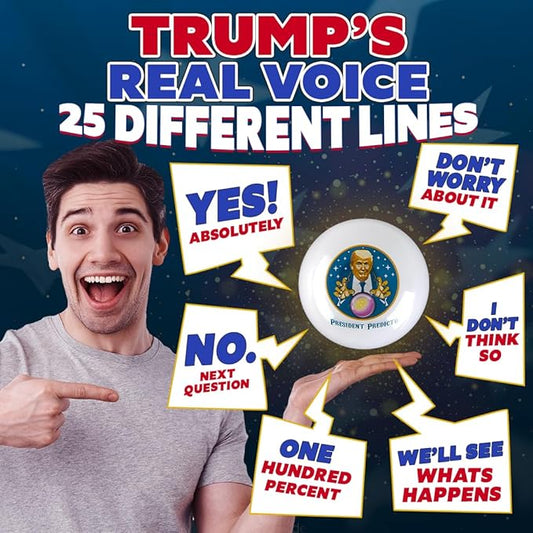 The Art of the Prediction: Trump’s Talking Power Orb - PatriotDepot.com