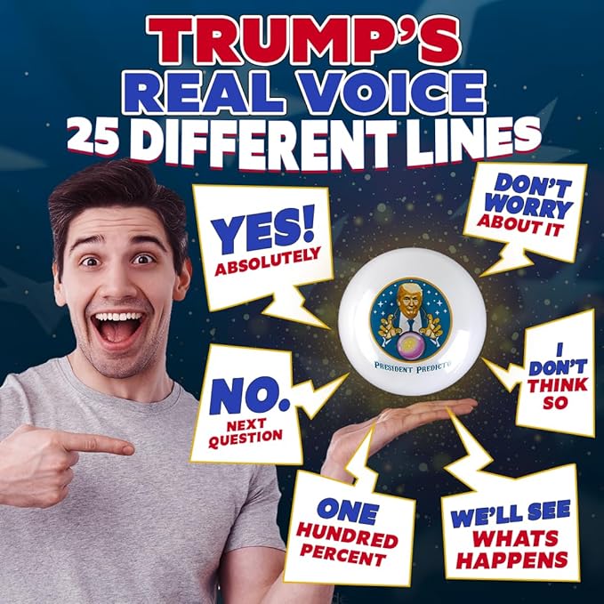 The Art of the Prediction: Trump’s Talking Power Orb - PatriotDepot.com