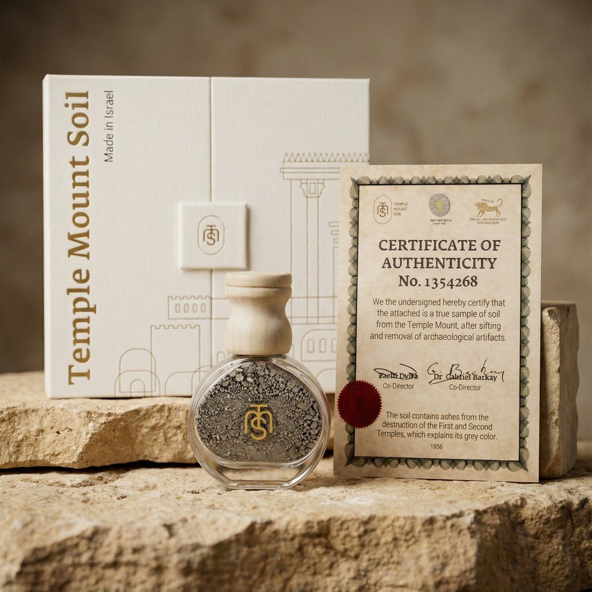 The Classic Gift Set | Numbered Temple Mount Soil - PatriotDepot.com