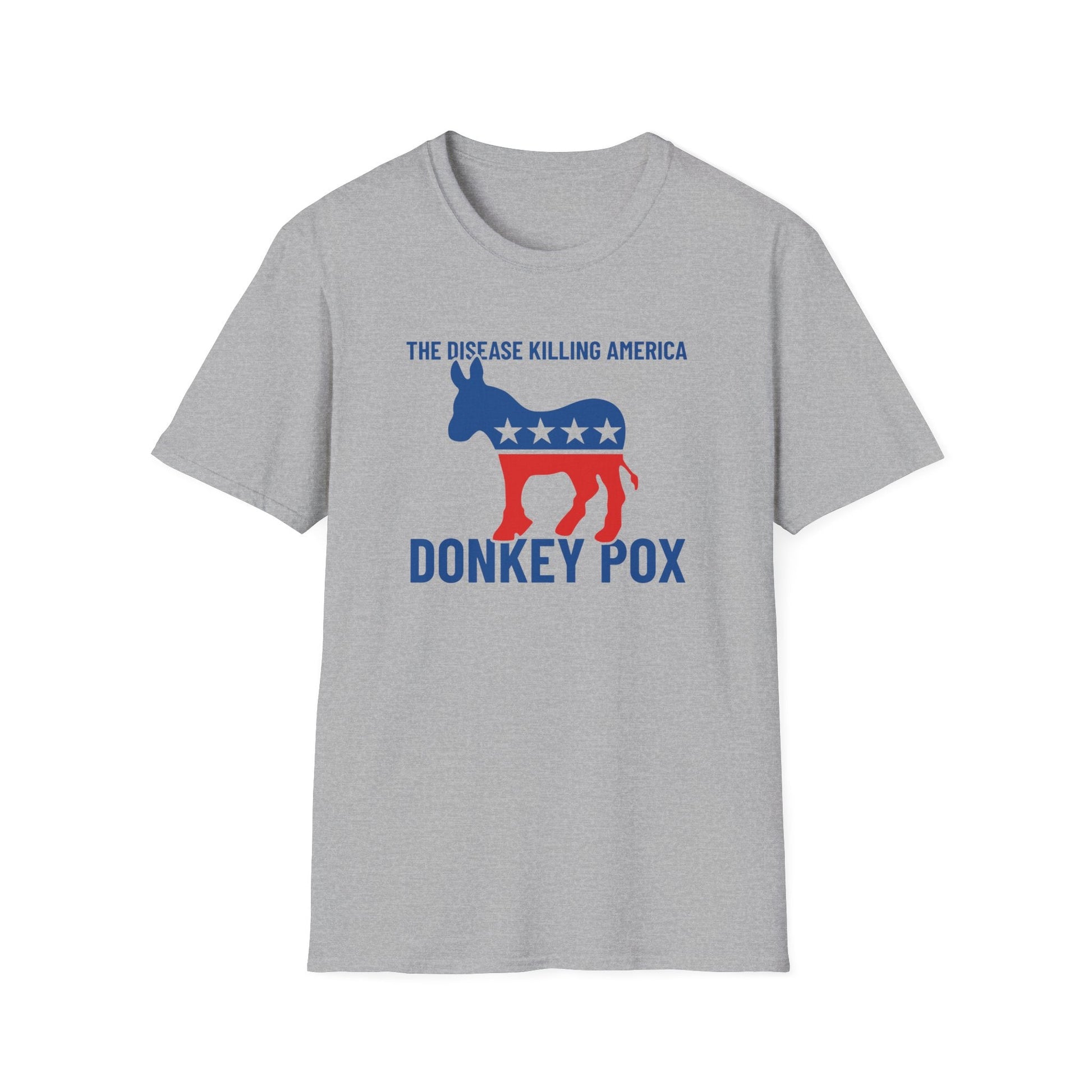 The Disease Killing America: Donkey Pox Unisex T-Shirt - PatriotDepot.com