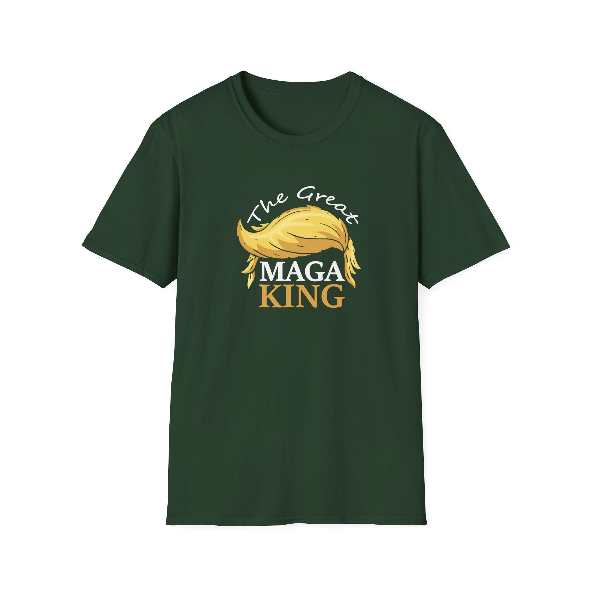 The Great MAGA King Soft Cotton T-Shirt - PatriotDepot.com