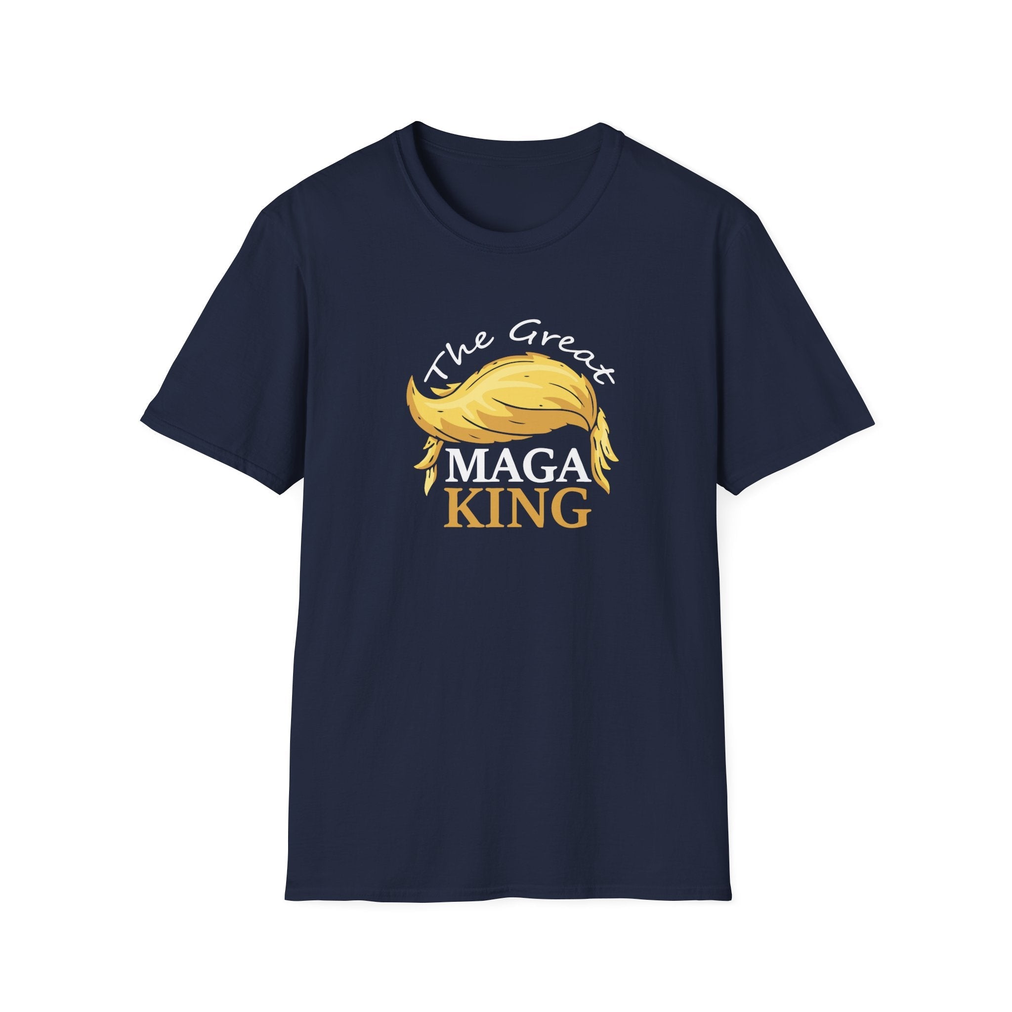 The Great MAGA King Soft Cotton T-Shirt - PatriotDepot.com