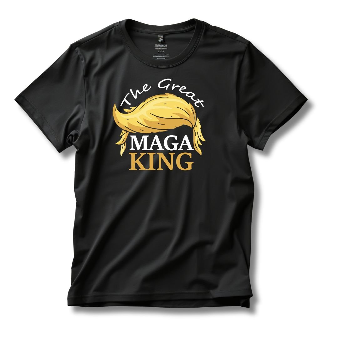 The Great MAGA King Soft Cotton T-Shirt - PatriotDepot.com
