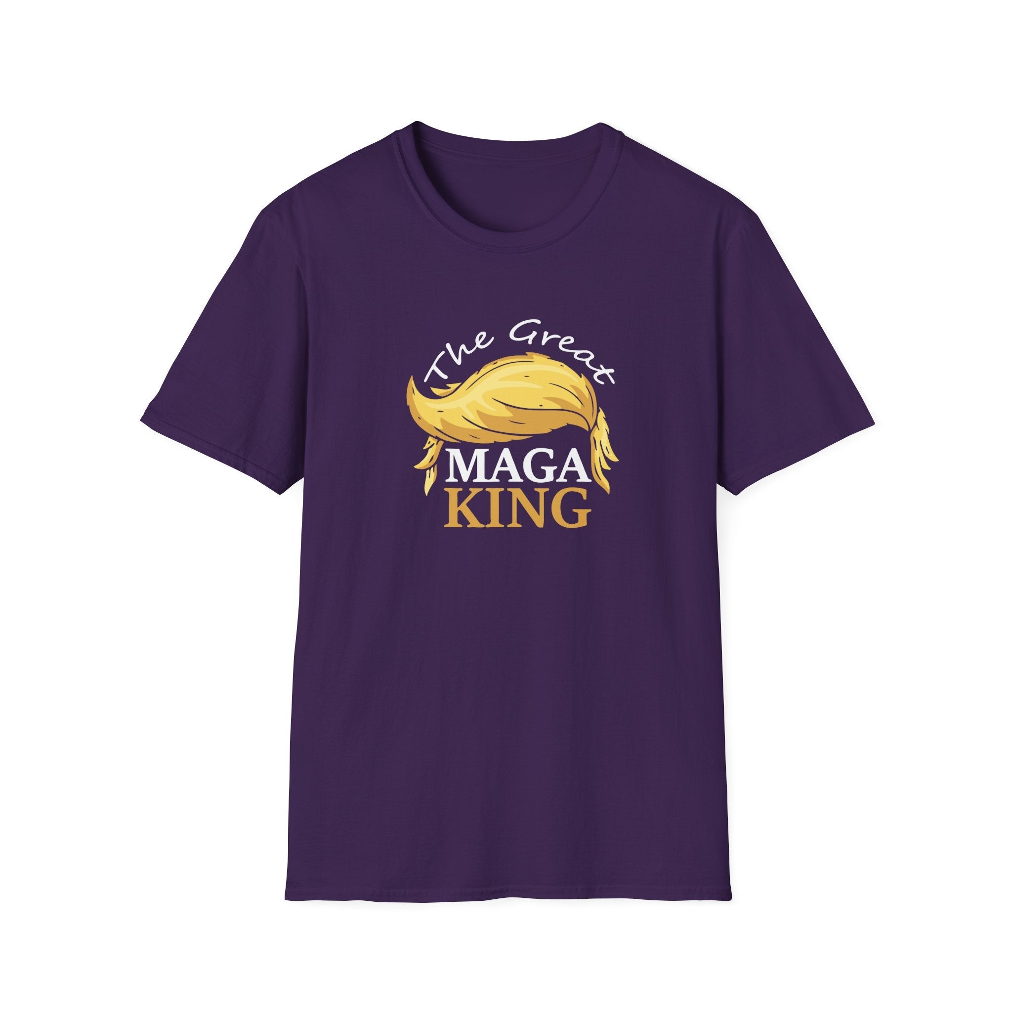 The Great MAGA King Soft Cotton T-Shirt - PatriotDepot.com