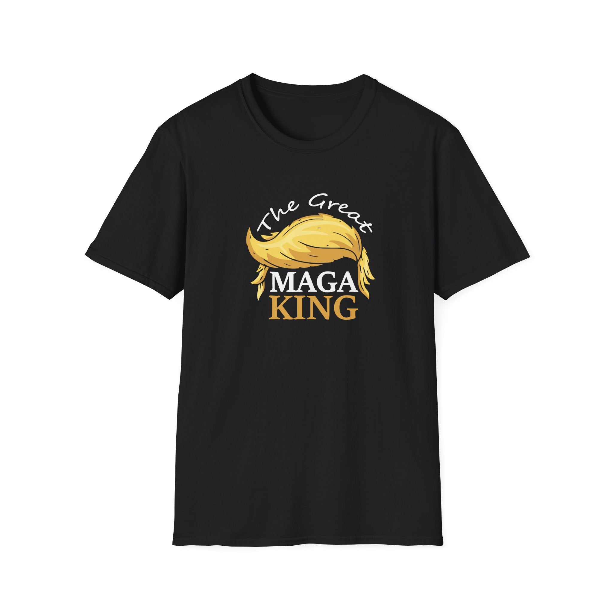 The Great MAGA King Soft Cotton T-Shirt - PatriotDepot.com