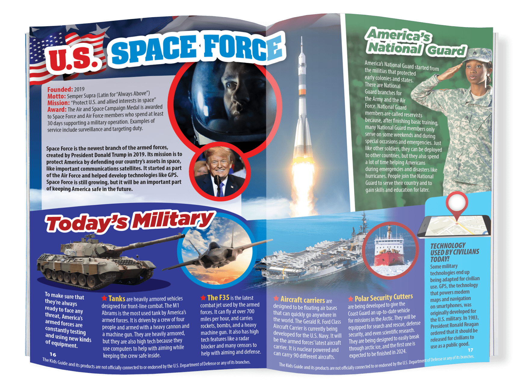 The Kids Guide to America's Mighty Military - PatriotDepot.com