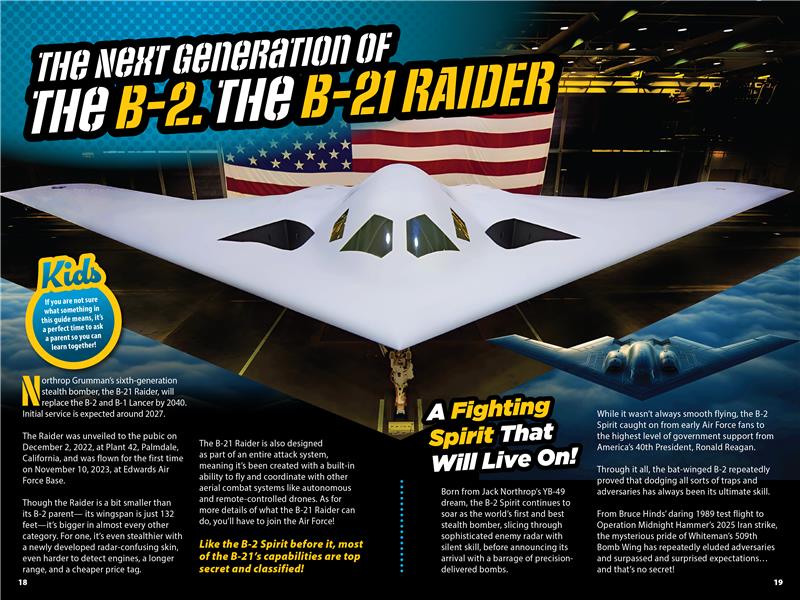 The Kids Guide to the B - 2 Spirit Bomber - PatriotDepot.com