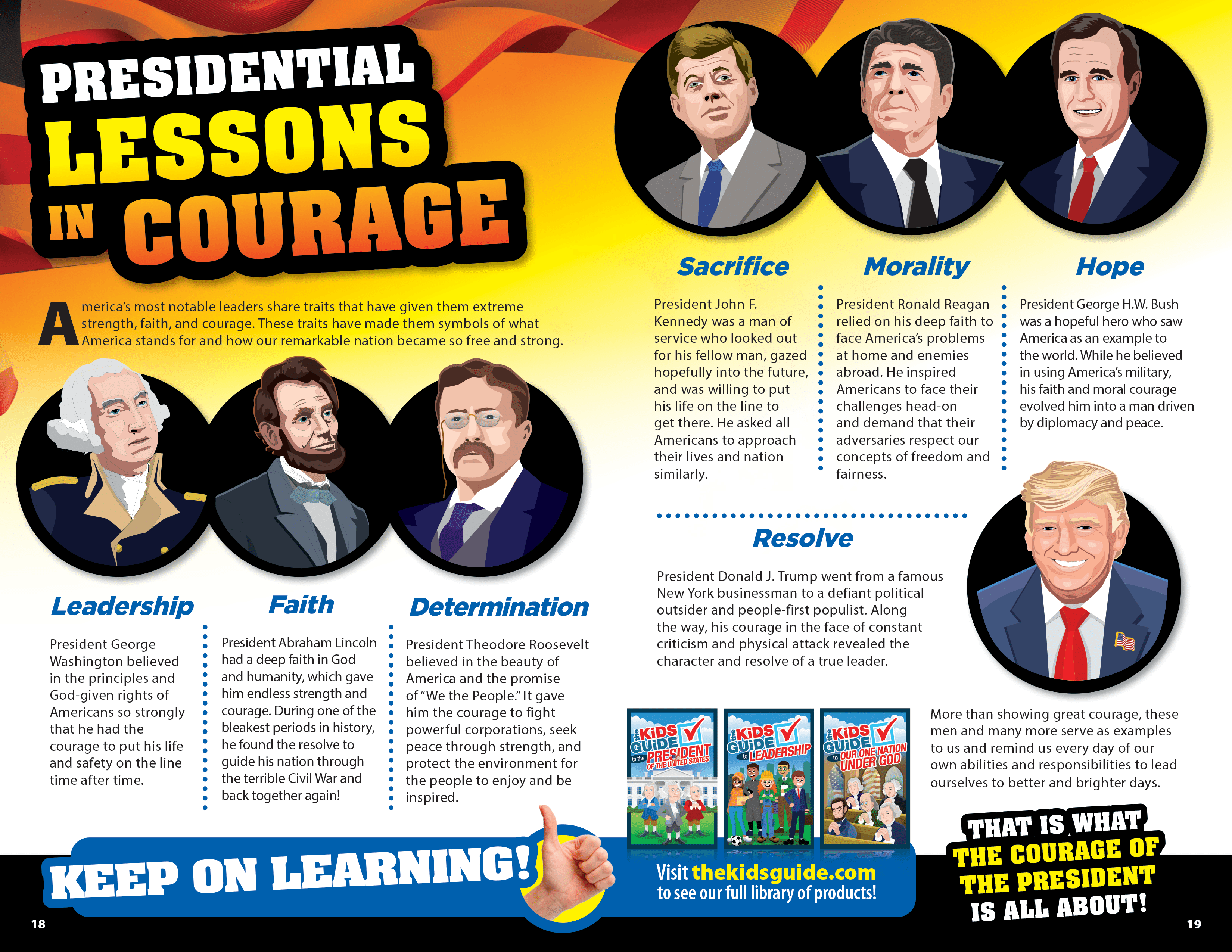 The Kids Guide to the Courage of the President - PatriotDepot.com