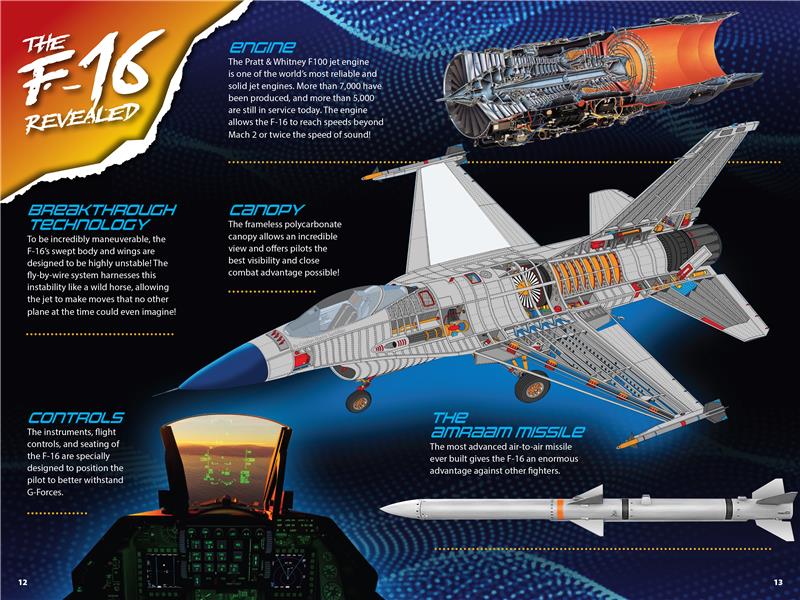 The Kids Guide to the F - 16 Falcon - PatriotDepot.com