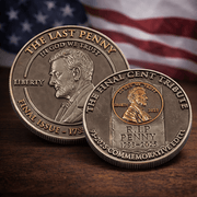 The Last Penny Commemorative Challenge Coin – Final Cent Tribute 1793–2025 Limited Edition - PatriotDepot.com