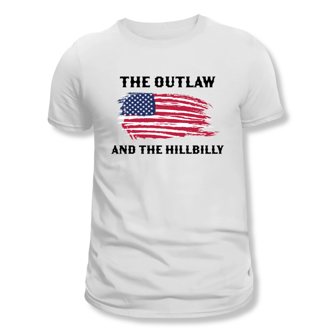 The Outlaw and The Hillbilly T-Shirt - PatriotDepot.com