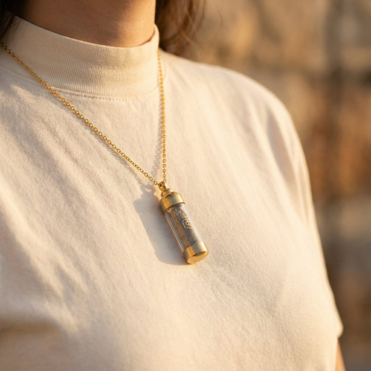 The Pendant of Eternal Faith | Numbered Temple Mount Soil Pendant - PatriotDepot.com