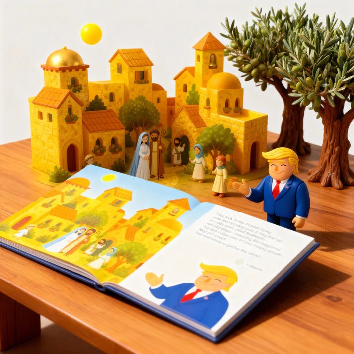 The President’s Bible: The Birth of Jesus Talking Book (Hardcover Interactive Edition) - PatriotDepot.com