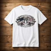 The Spirit of 76' Lives On Premium T-Shirt | Liberty Bell Edition - PatriotDepot.com