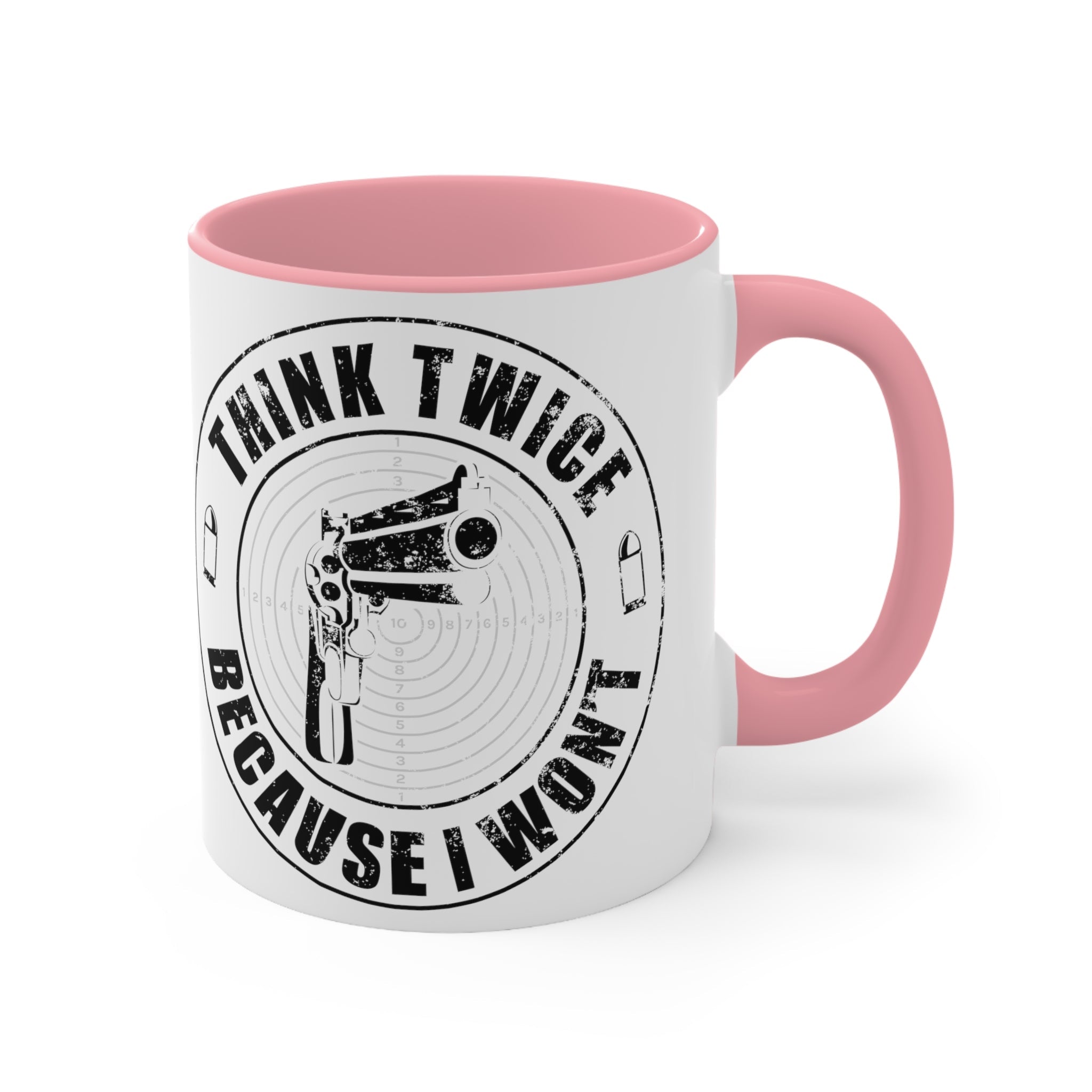 Think Twice Mug (2 sizes, 3 colors) - PatriotDepot.com