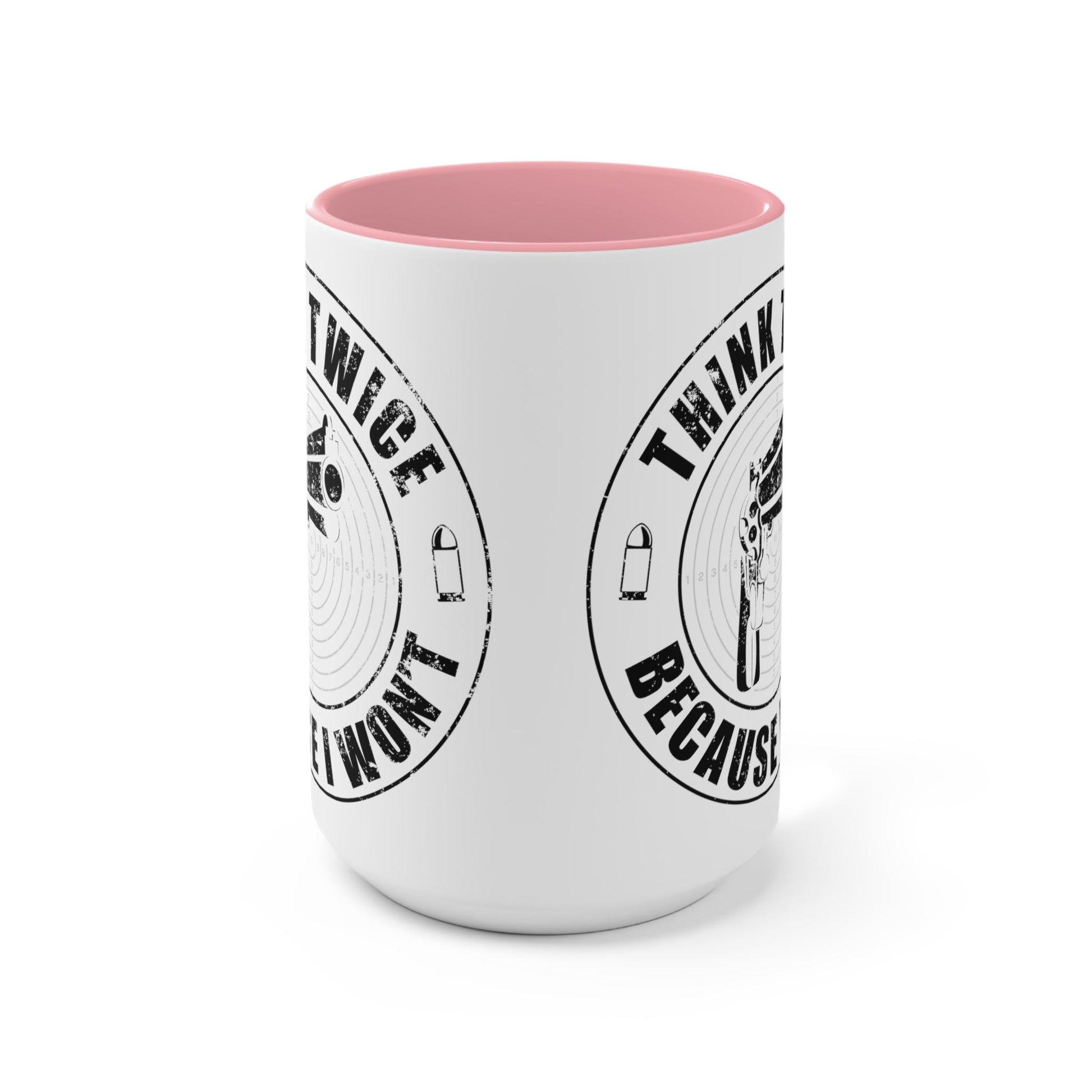 Think Twice Mug (2 sizes, 3 colors) - PatriotDepot.com