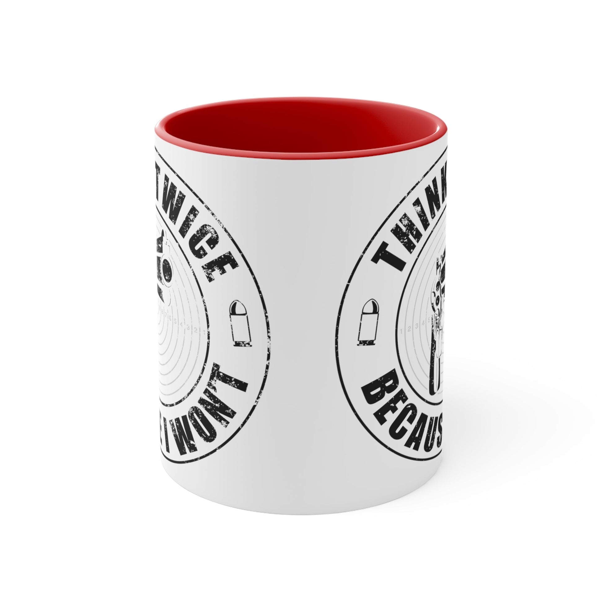 Think Twice Mug (2 sizes, 3 colors) - PatriotDepot.com