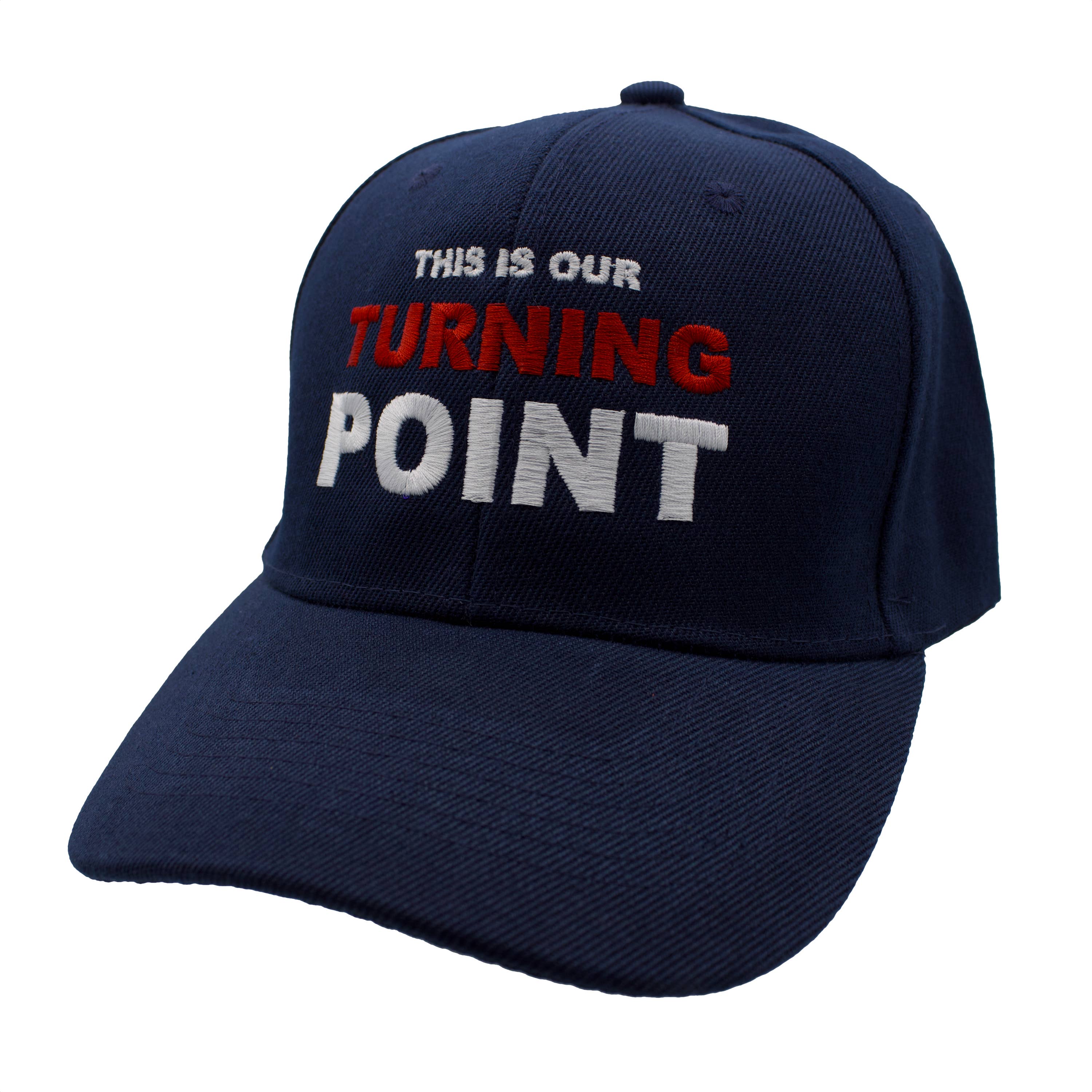 This Is Our Turning Point – Charlie Kirk Remembrance Embroidered Hat - PatriotDepot.com