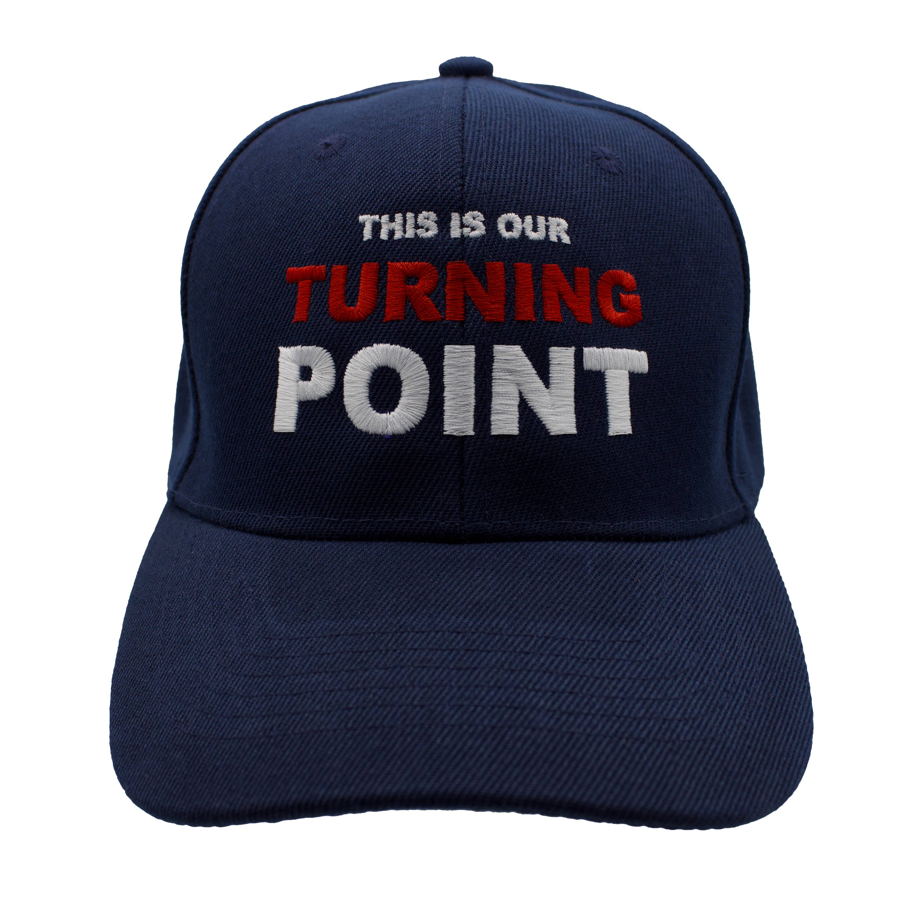 This Is Our Turning Point – Charlie Kirk Remembrance Embroidered Hat - PatriotDepot.com