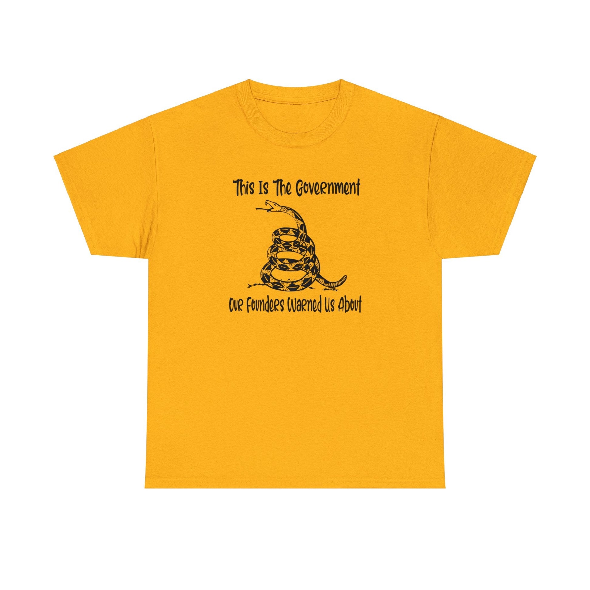 This Is The Govt Our Founders Warned Us About DTOM Unisex T-Shirt - PatriotDepot.com