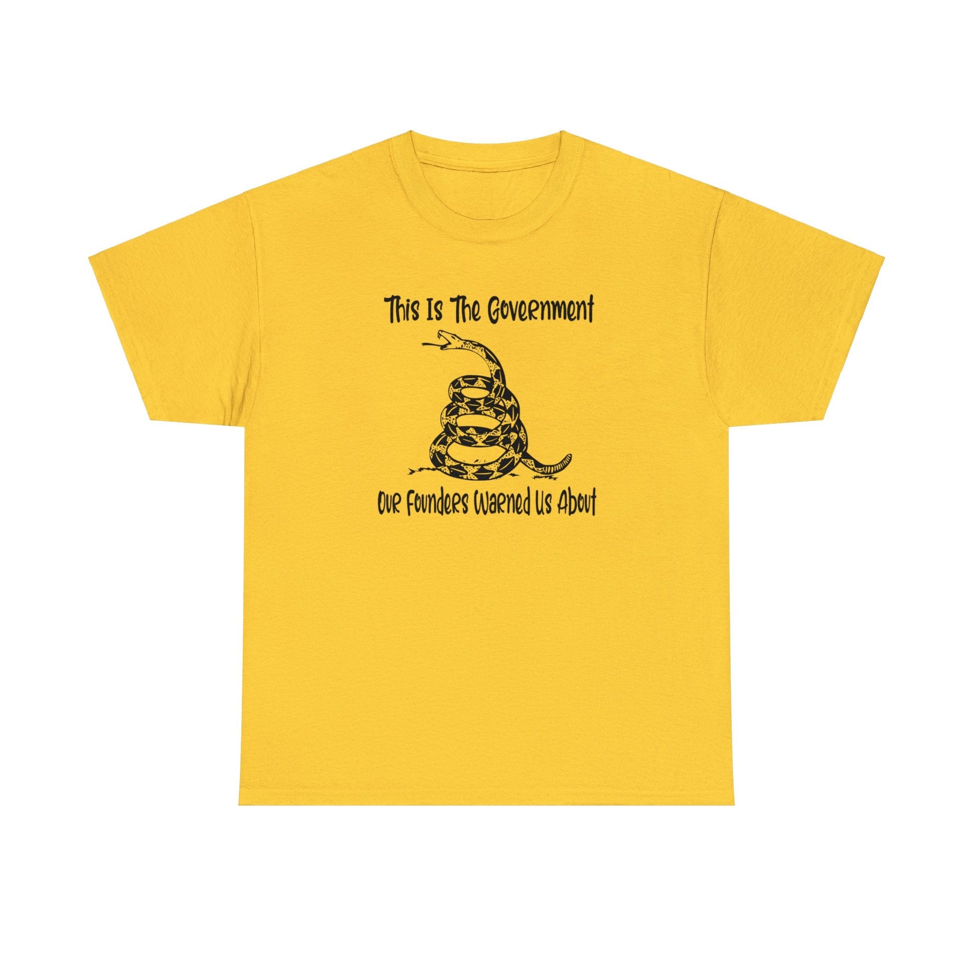 This Is The Govt Our Founders Warned Us About DTOM Unisex T-Shirt - PatriotDepot.com