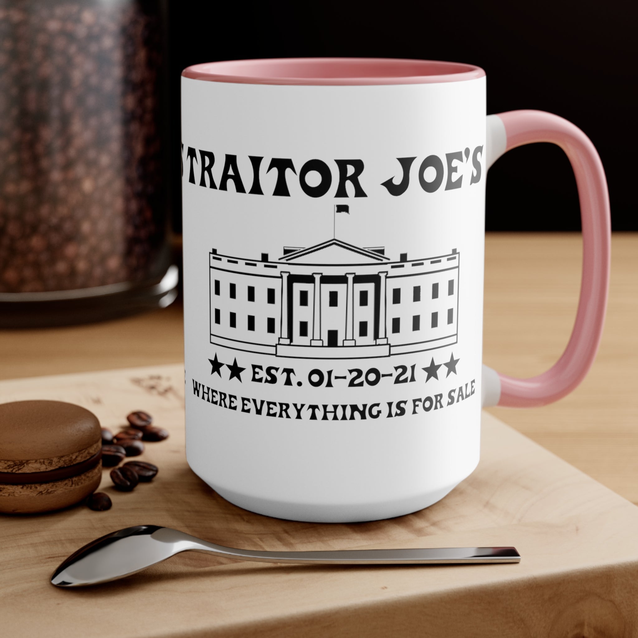 Traitor Joe's Mug (2 sizes, 3 colors) - PatriotDepot.com